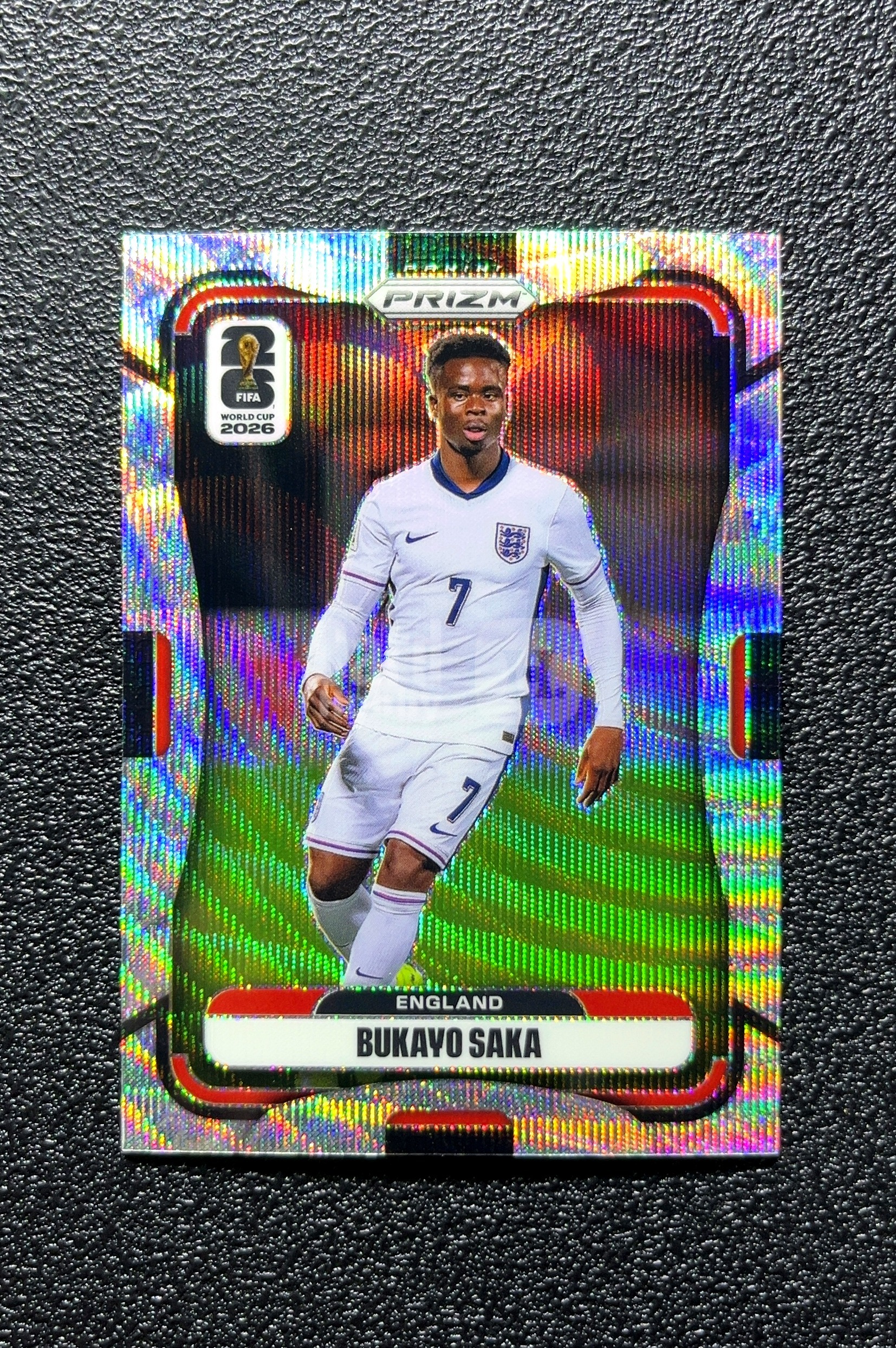 【小白1%代卖】2026 Panini Prizm Bukayo Saka 布卡约·萨卡 卡品如图 高价值 #NO.100 England 英格兰 0809
