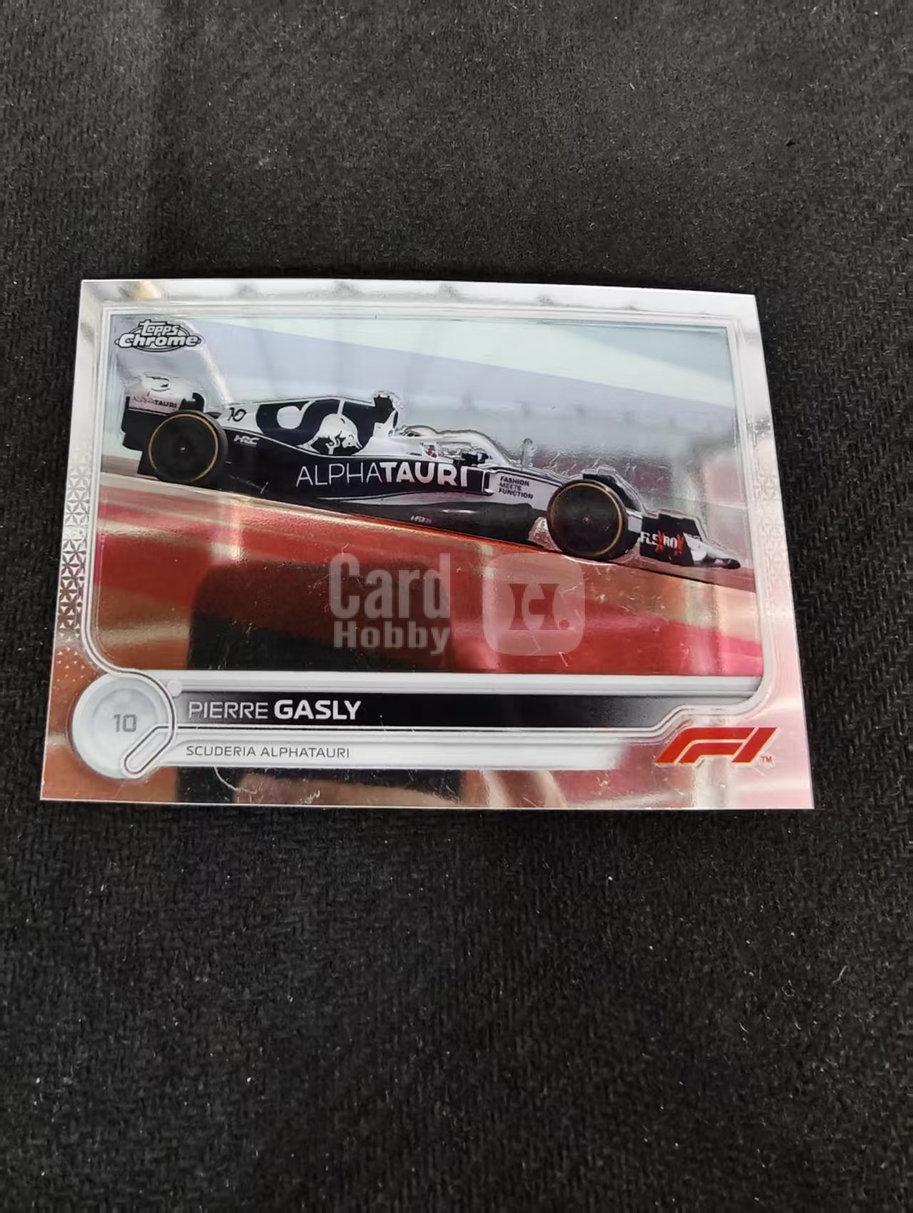 2022 Topps Chrome F1 Pierre Gasly 皮埃尔 加斯利 小红牛 划痕 边角瑕疵 #121