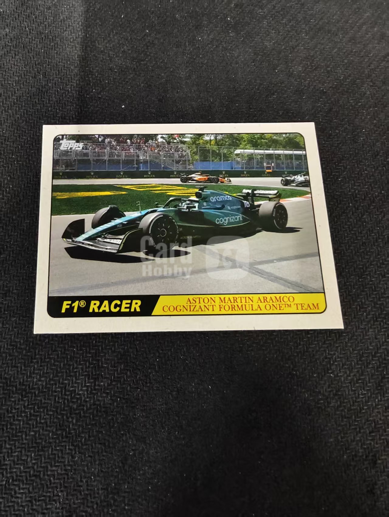2022 Topps Chrome F1 Lance Stroll 兰斯 斯特罗尔 阿斯顿马丁 特卡 划痕 边角瑕疵 @LS
