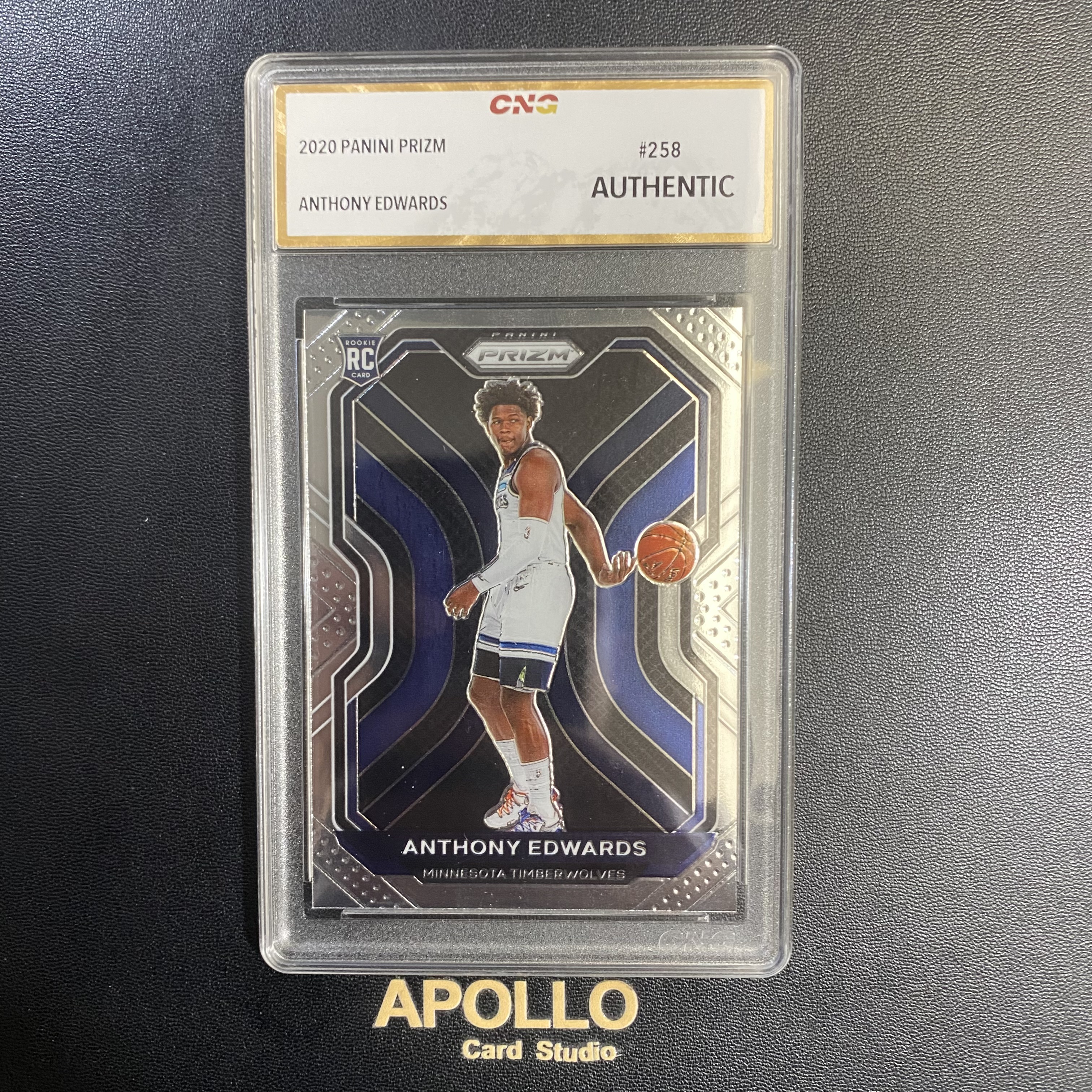 2021 Panini Prizm Anthony Edwards RC 爱德华兹 森林狼 新秀 CNG鉴真评级卡 卡品如图-Echo