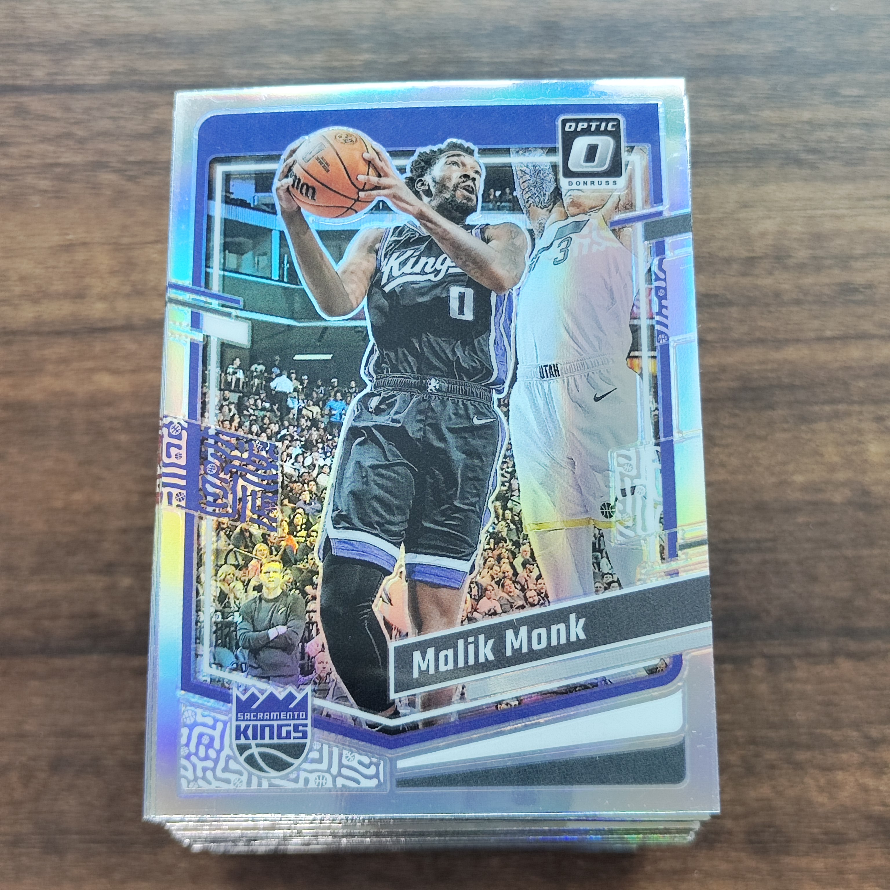 2023-24 【HADE拍卖-小卡之家】 杜蕾斯optic Malik Monk 蒙克   银折   单卡base 卡品如图ZKB09
