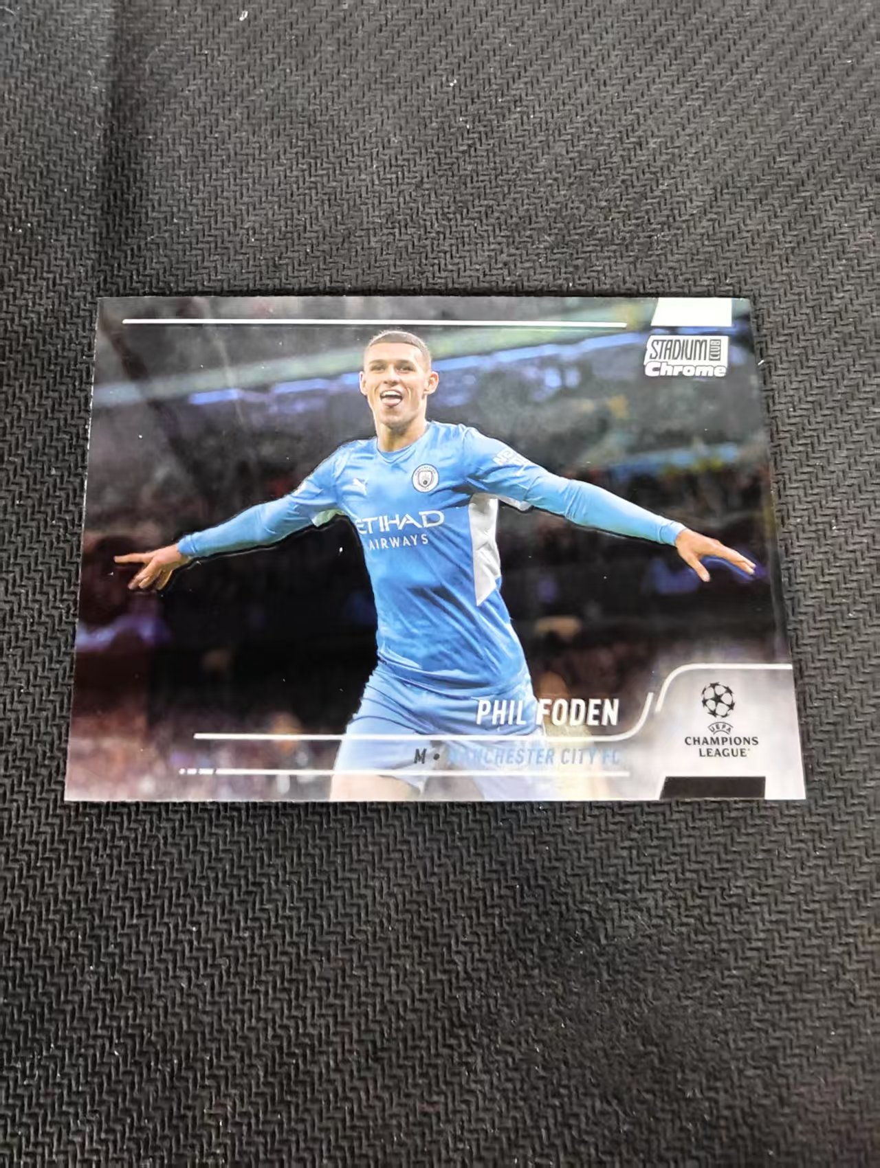 【可合并,不累计】2022 Topps Stadium Club Chrome PHIL FODEN 菲尔 福登 英格兰 曼城 太子 竞技场 欧冠 划痕 边角瑕疵 #47
