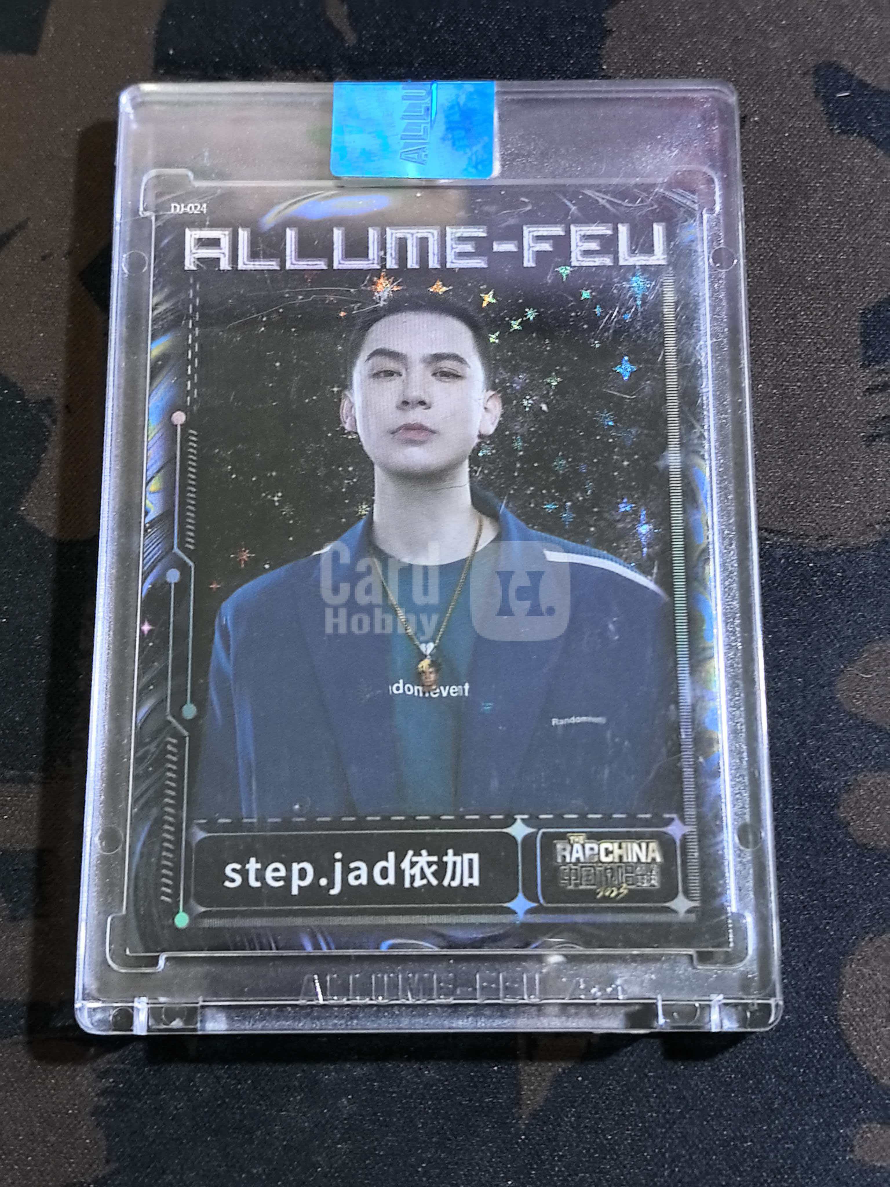 2023 爱奇艺 阿莉茉说唱巅峰对决 step.jad依加 限编002/350 卡砖有磨损 未拆标签 品相如图所示