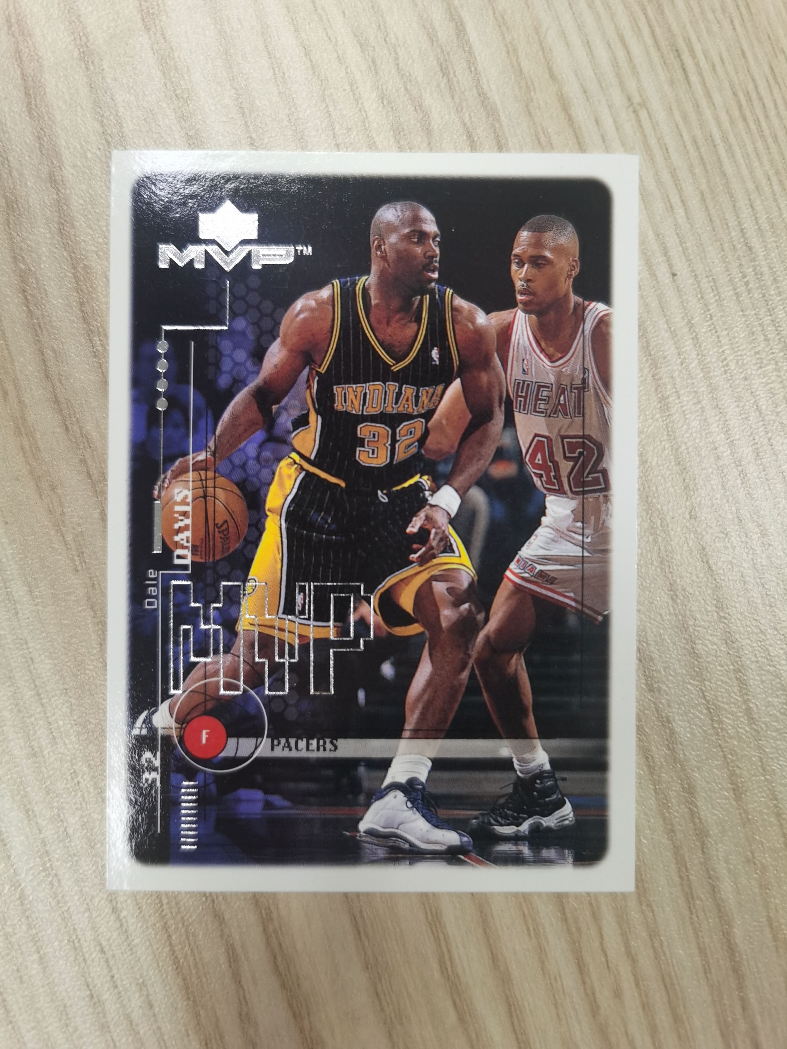 1999-00 Upper Deck MVP Dale Davis 1999-00 戴尔-戴维斯 UD mvp 银标 #66 1届全明星 防守悍将 步行者 硬通货 极具收藏价值