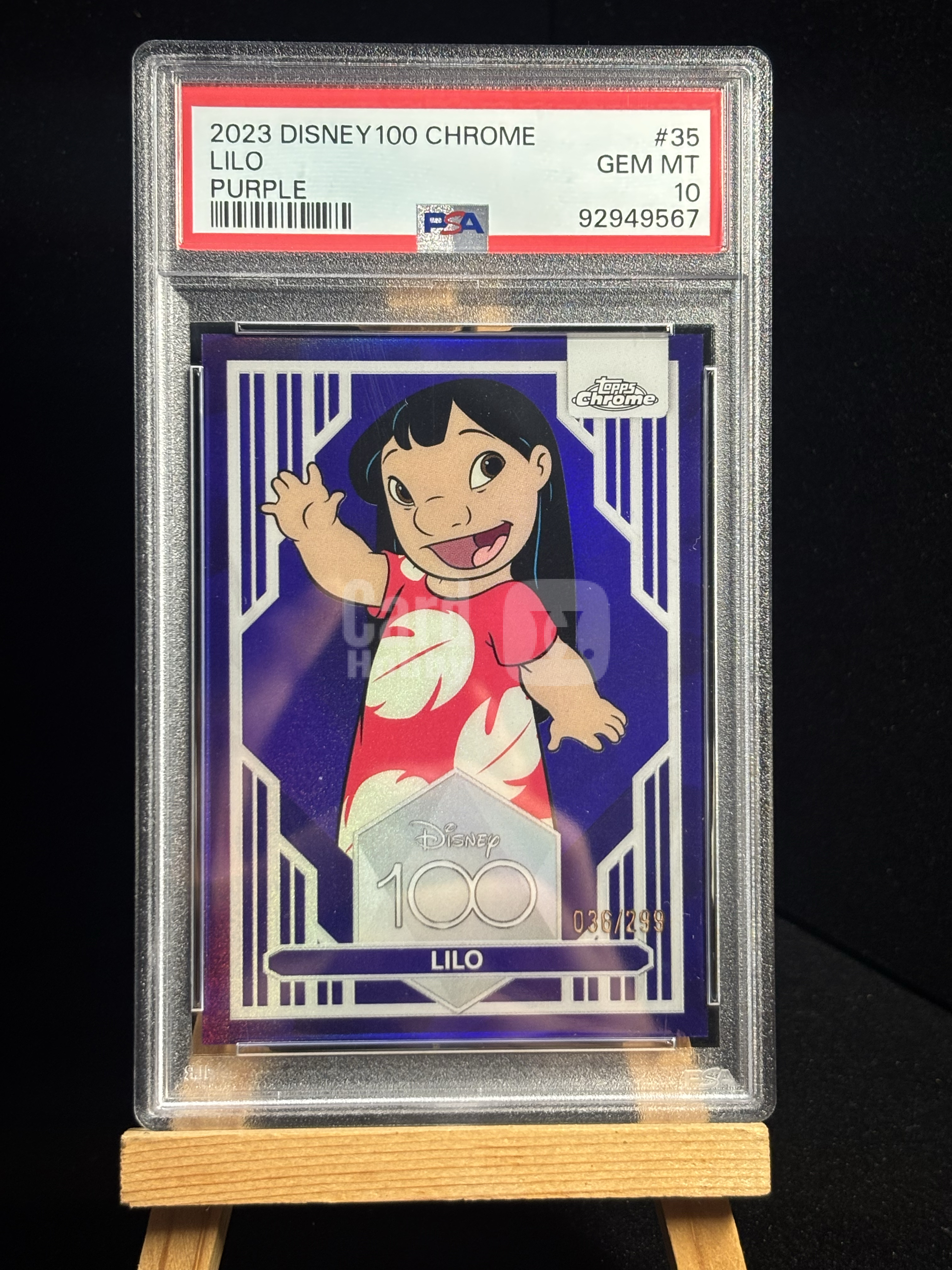 2023 Topps Disney Lilo Chrome TC 元年迪士尼100周年LILO 莉萝/299编