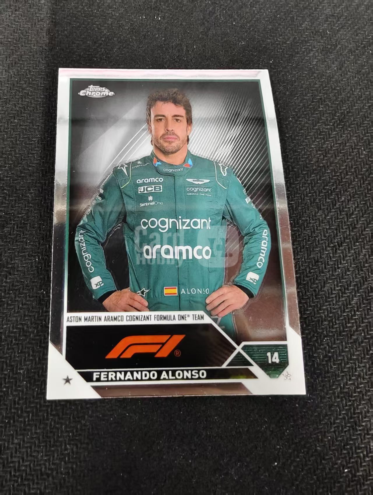 2023 Topps Chrome F1 Fernando Alonso 费尔南多 阿隆索 划痕 边角瑕疵 #32