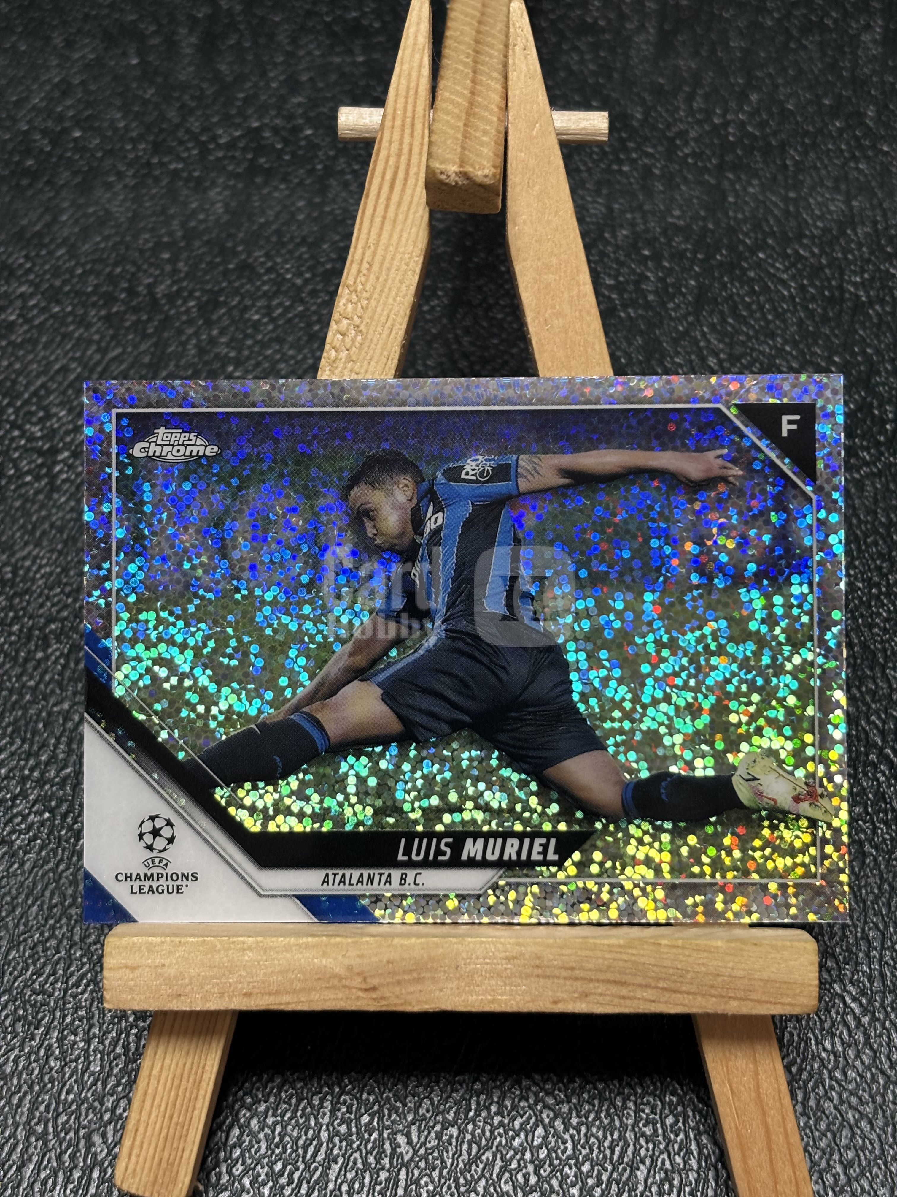 2022 Topps Chrome Luis Muriel 路易斯 穆里尔 亚特兰大 点点折 欧冠 银折 折射 实卡精美 收藏必备 卡品如图 七七代卖 XO2