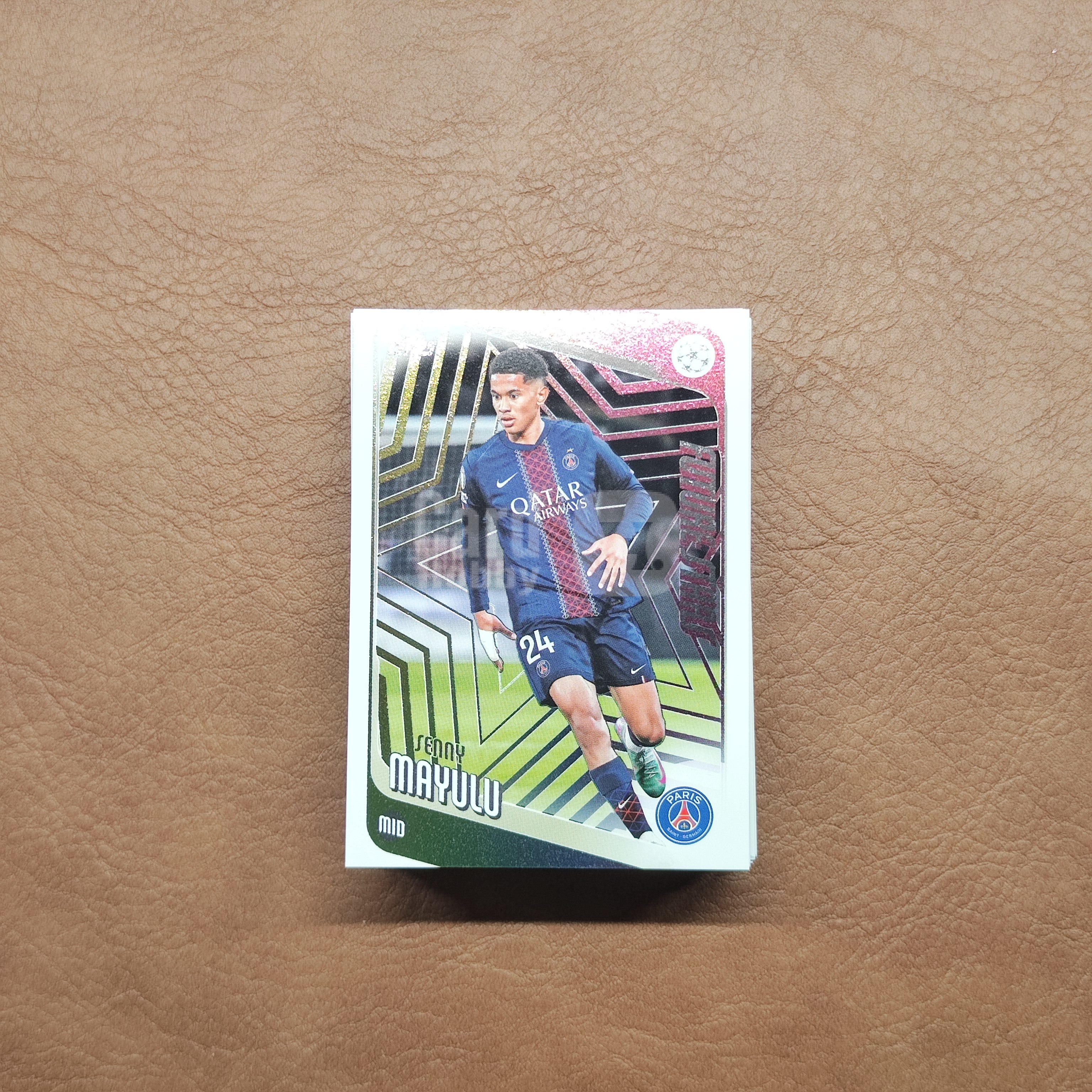 2026 【YM拍卖-代卖/回收】 topps - Jenny Mayulu 热尼 马尤卢 大巴黎  欧冠 欧战 FUTURE STAR特卡 Y0157