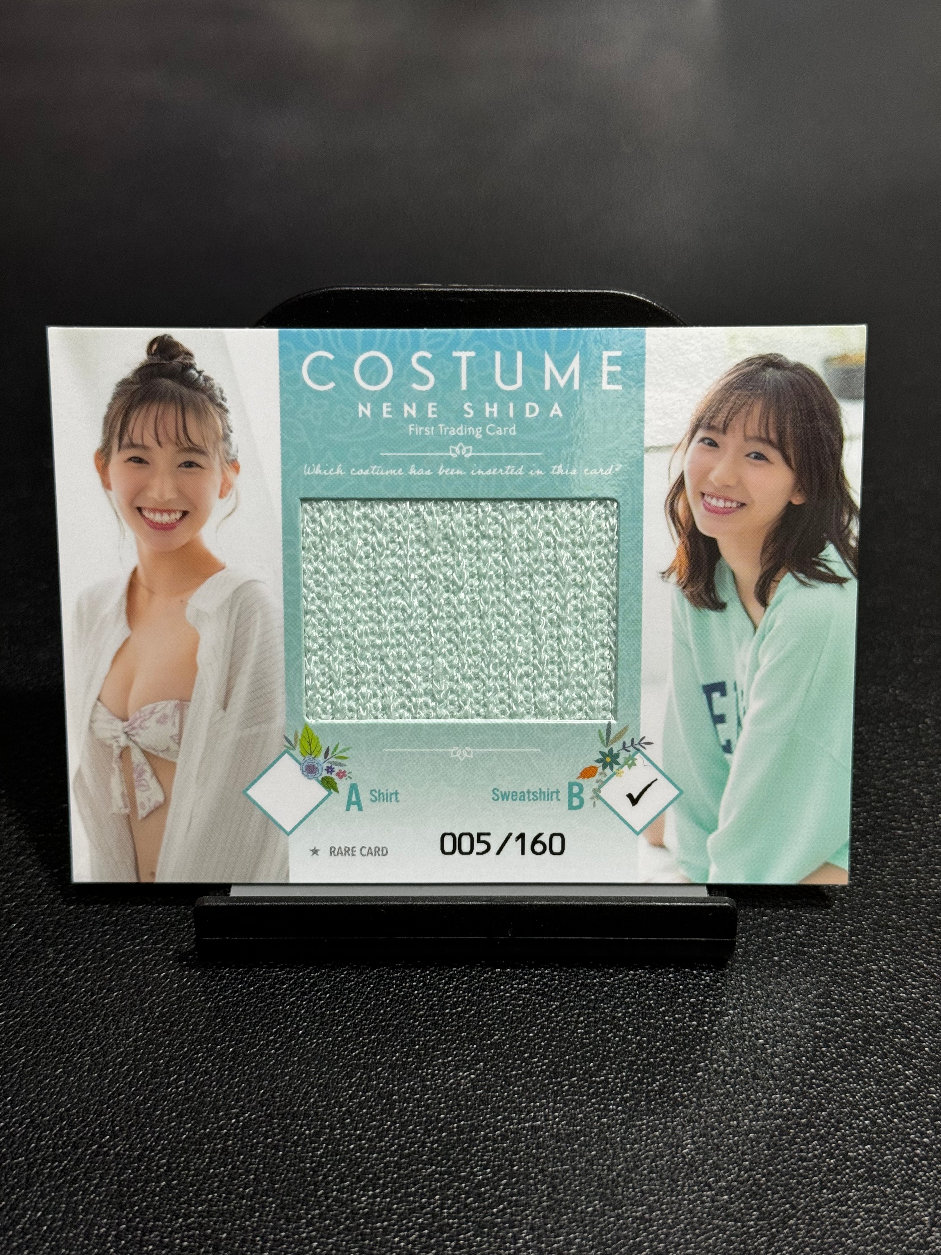 2025 Other FIRST TRADING CARD Nene Shida 有限会社ヒッツ HITTS 有限会社 日本 著名 艺人 即志田音音 写真 物料卡 160编 LWXX