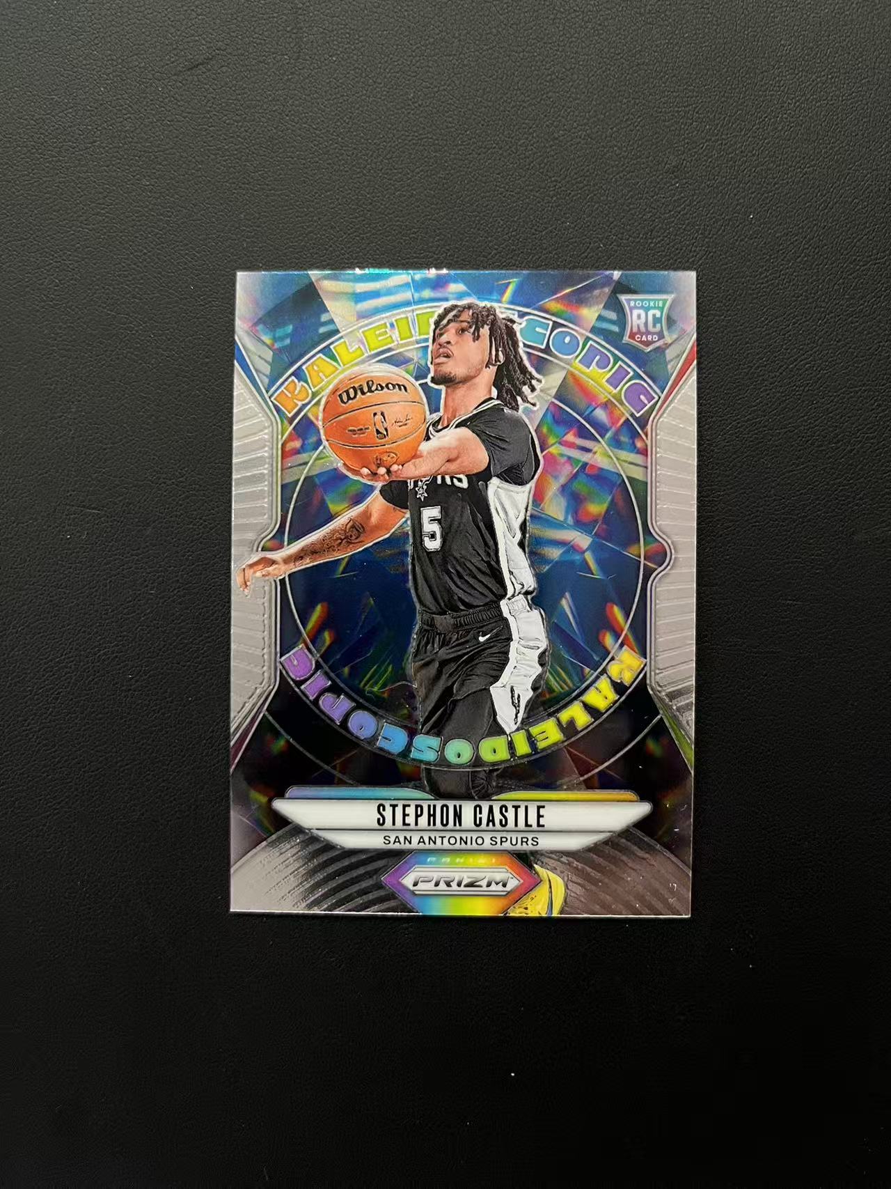 2024-25 Panini Prizm Stephon Castle 《王中王代卖》Prizm 圣安东尼奥马刺 斯蒂芬 卡斯尔 RC 新秀 特卡 边角微白 瑕疵如图 凑套必备 可累积 D23
