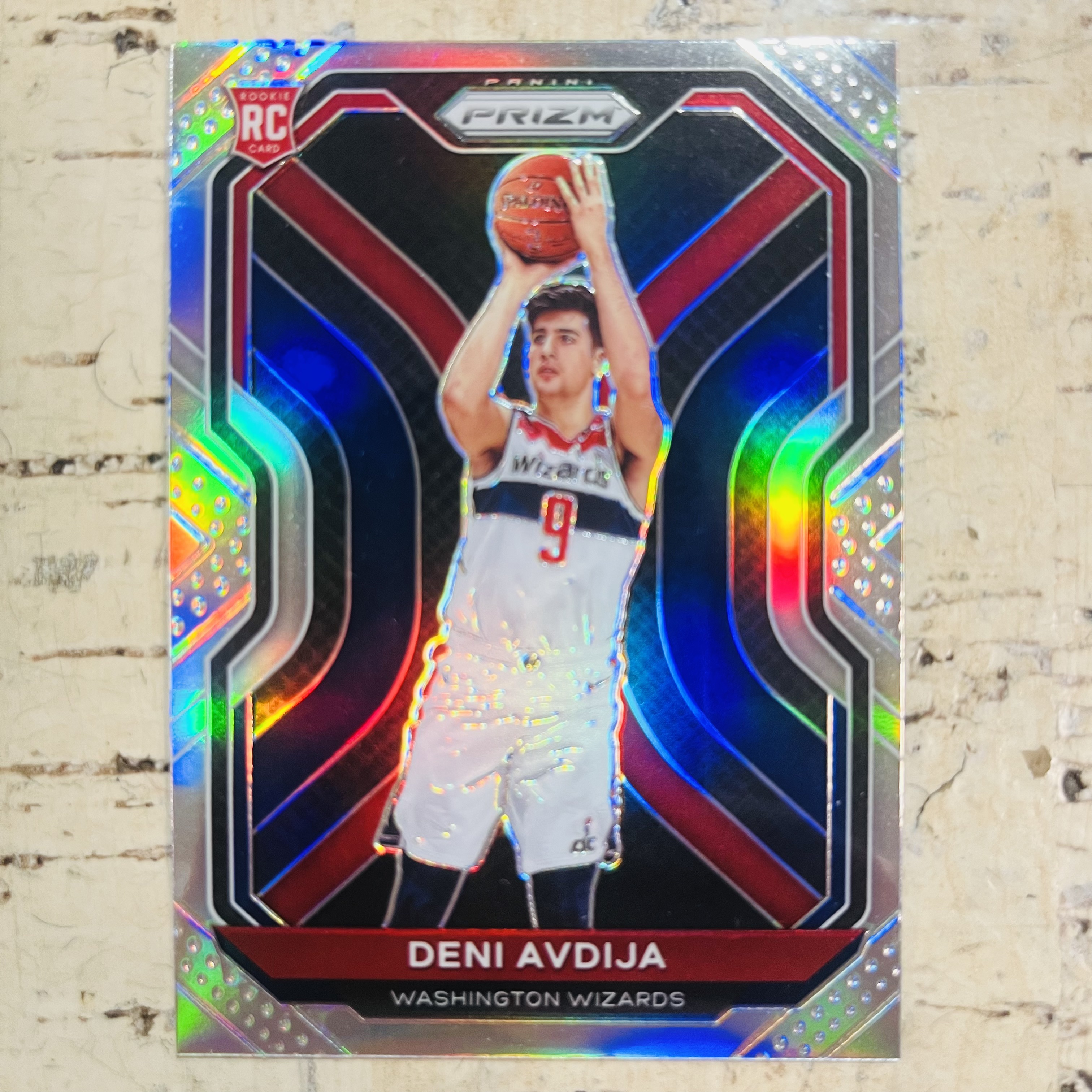 2020-21 Panini Prizm Deni Avdija RC 新秀 开拓者 阿夫迪亚 正银折 银折射 稀有折射 凑彩虹必备【小卡迷拍卖 可累积半年】