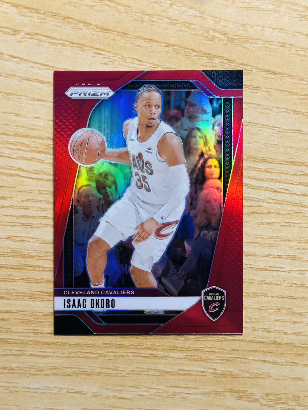 2024-25 Panini Prizm Isaac Okoro 嘿嘿代卖 艾萨克 奥科罗 红折 299编 骑士 收藏必备