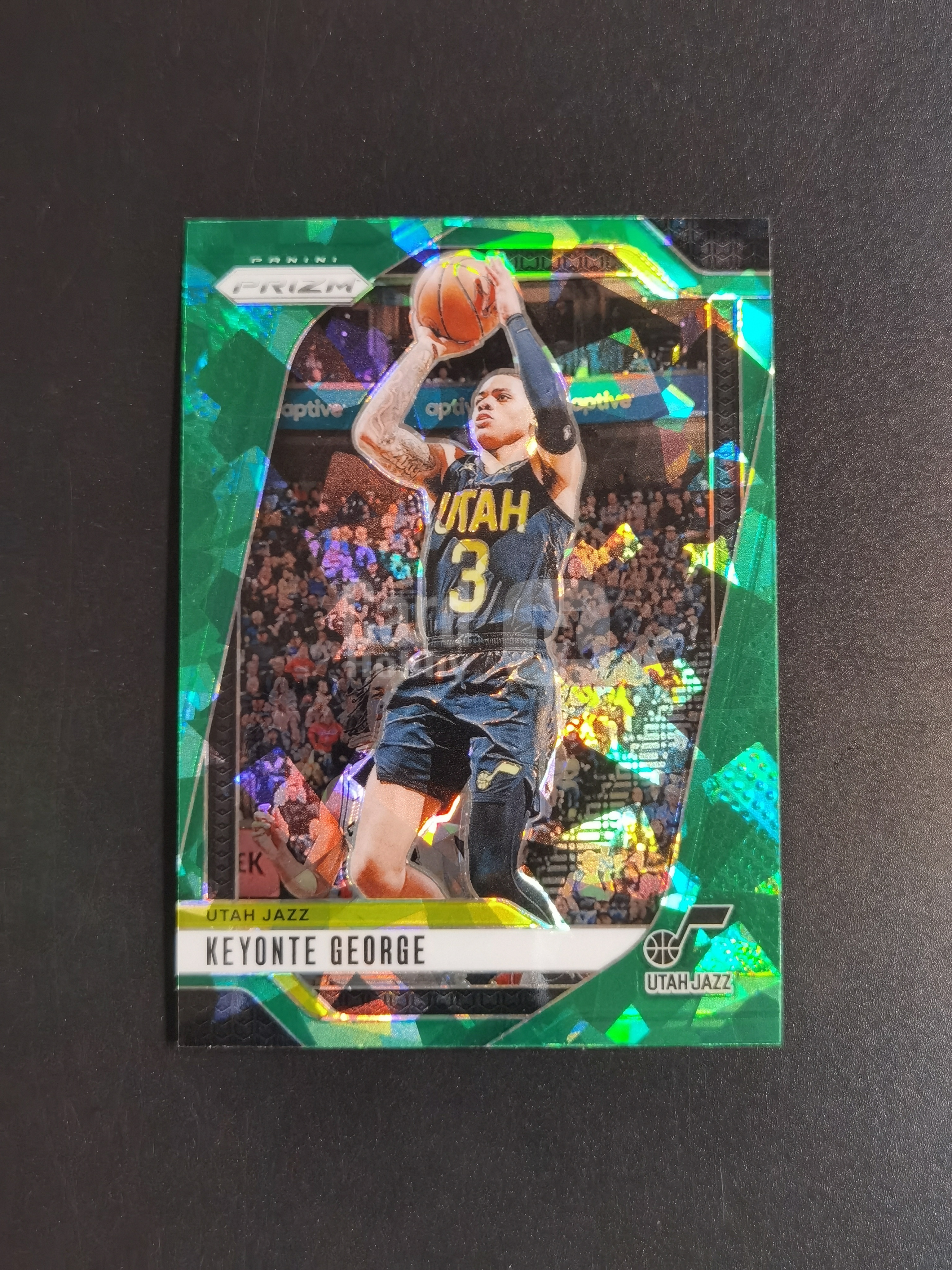2024-25 Panini Prizm Keyonte George 基昂特 乔治 绿碎冰折 卡品如图 专收必备