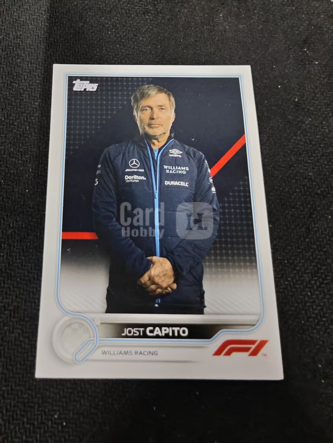 2022 Topps Chrome F1 Jost Capito 约斯特 卡皮托 威廉姆斯 划痕 边角瑕疵@106