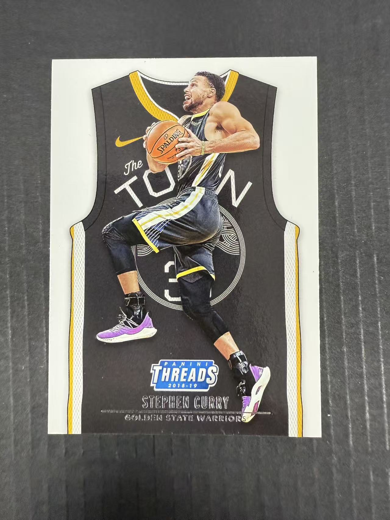 【GOAT山羊拍卖】毕总 2018-19赛季 小背心系列 库里 小背心特卡 少见 城市版球衣 ssp 品相如图