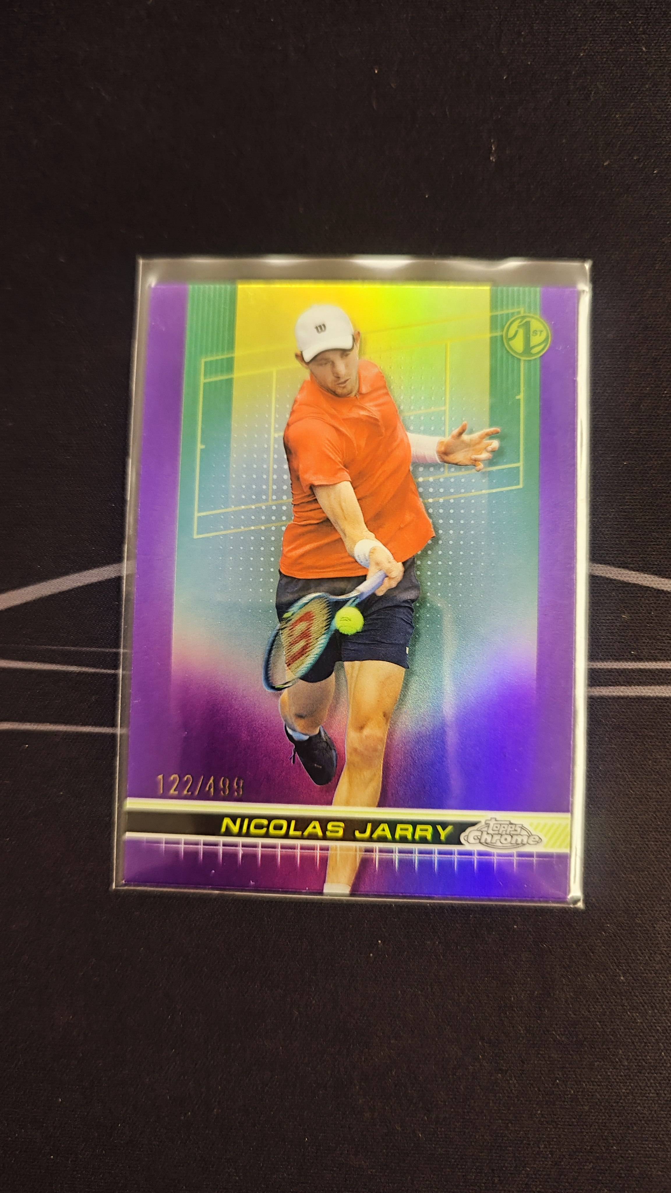 2024 Topps Chrome Nicolas Jarry 尼古拉斯 贾里 /499 折射 TC网球元年 1ST 智利 #93 卡如图 俊廷