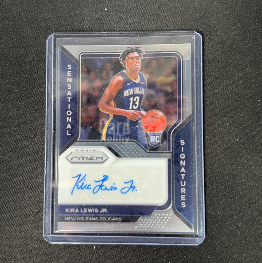 2020-21 Panini Prizm Kira Lewis Jr. RC 【SC拍卖】pz 基拉刘易斯 鹈鹕 新秀 签字 收藏必备(神探福尔摩斯)
