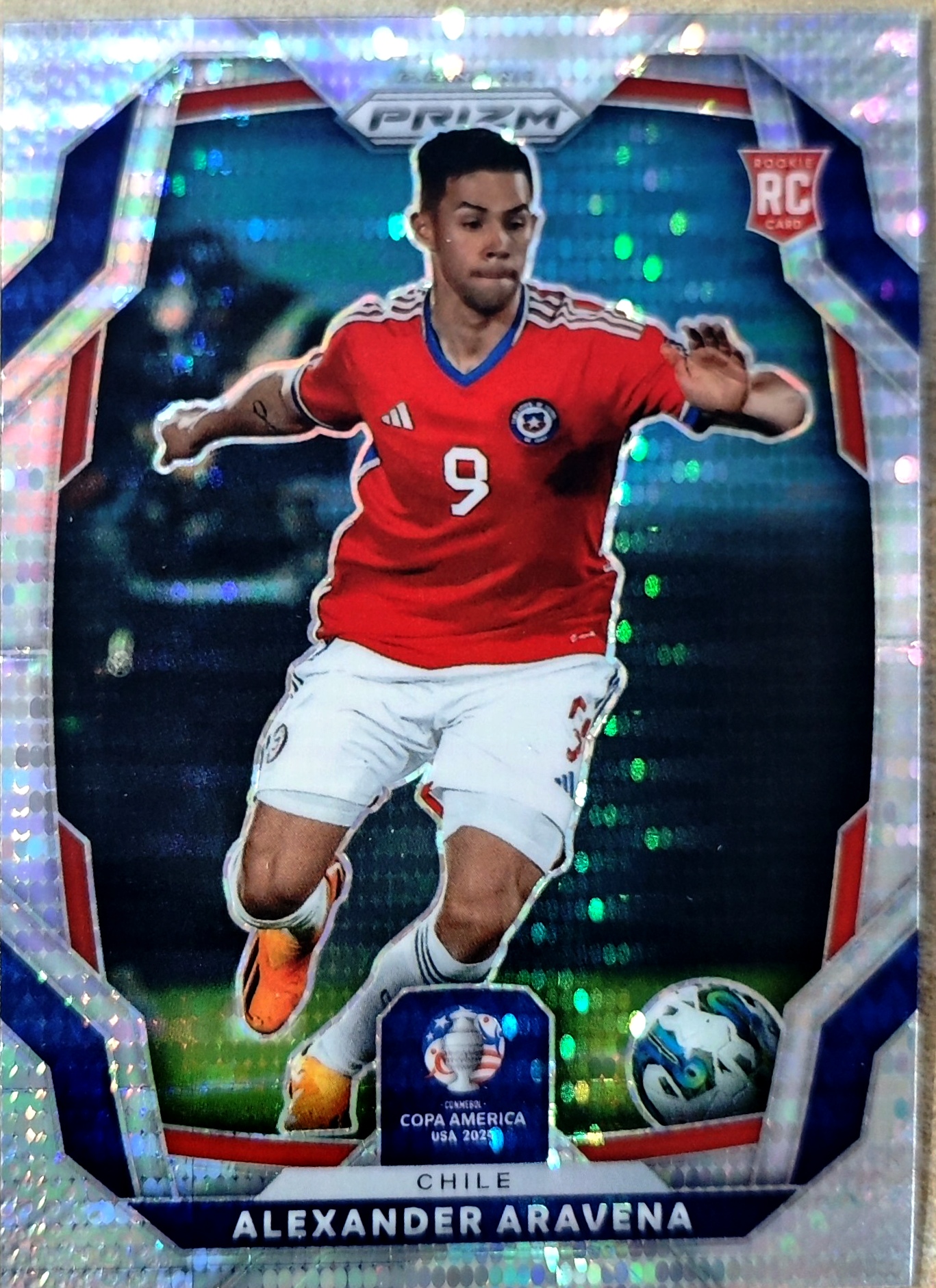 2024 Panini Copa America USA 2024 Alexander Aravena 美洲杯 PZ 亚历山大 阿拉维拉 新秀