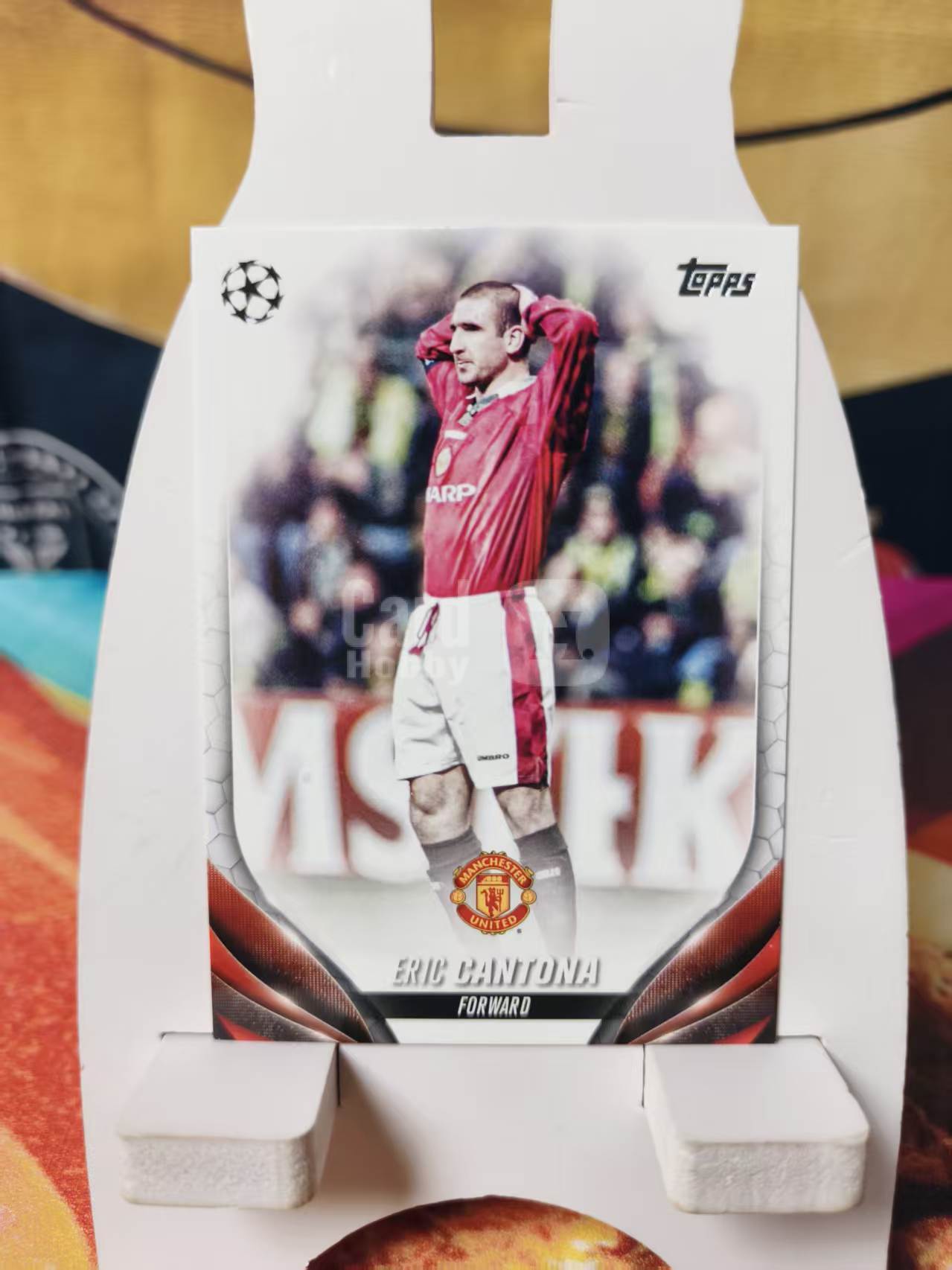 2023-24 Topps UCC Eric Cantona 欧冠 曼联 埃里克 坎通纳 SP 大比例 变化版 Base 卡品如图 收藏必备 NN