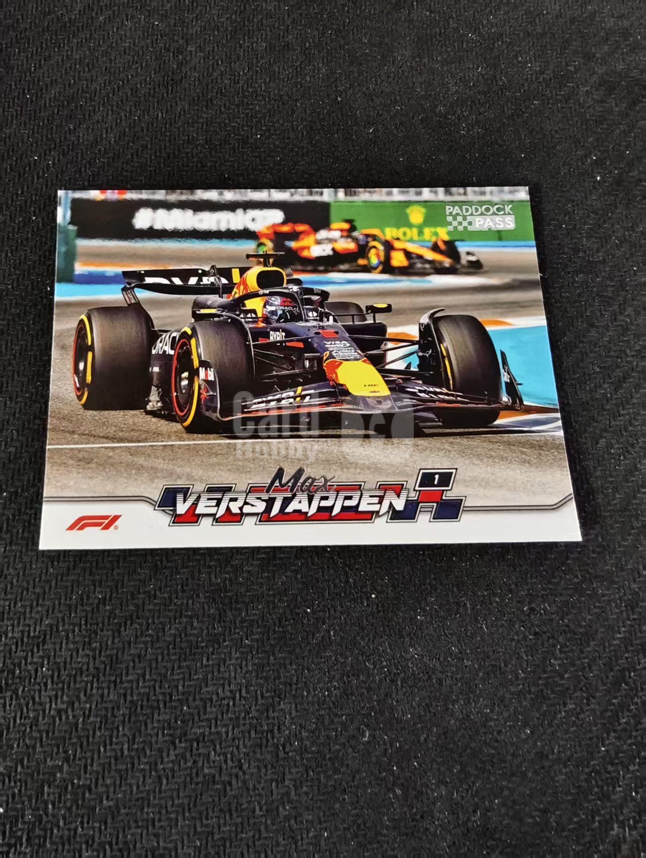 2024 Topps Paddock Pass F1 Max Verstappen 马克斯 维斯塔潘 红牛车队 围场通行证 划痕 边角瑕疵 @31