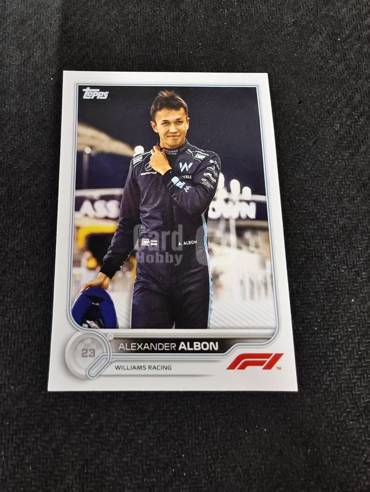 2022 Topps Chrome F1 Alexander Albon F1 威廉姆斯 亚历山大 阿尔本 划痕 边角瑕疵@55