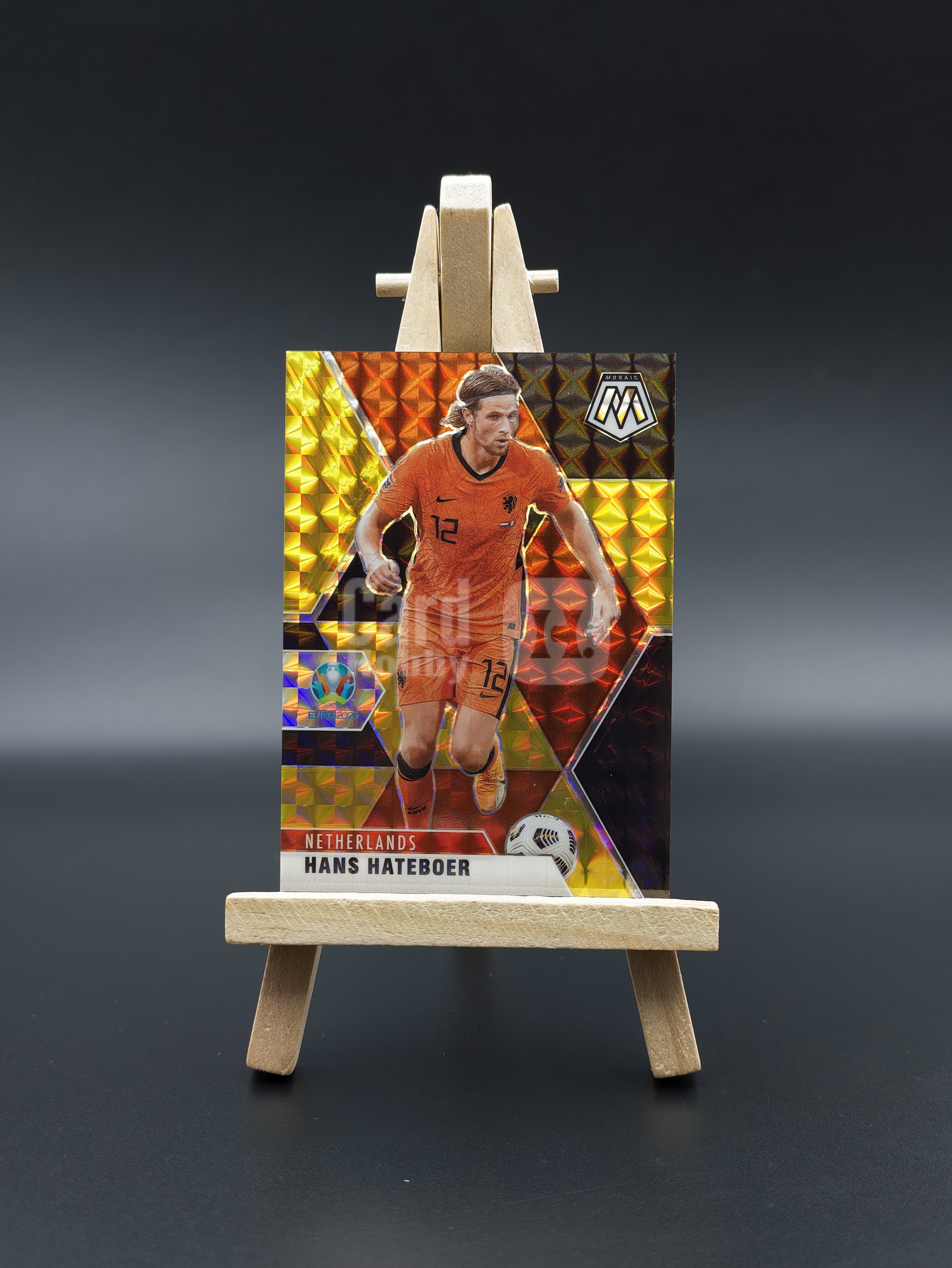 2021 Panini Mosaic Euro Hans Hateboer 欧洲杯马赛克 荷兰 汉斯 哈特波尔 哈特博尔 黑金折 限量8编 首编 超低编 卡品如图(翟梅西)