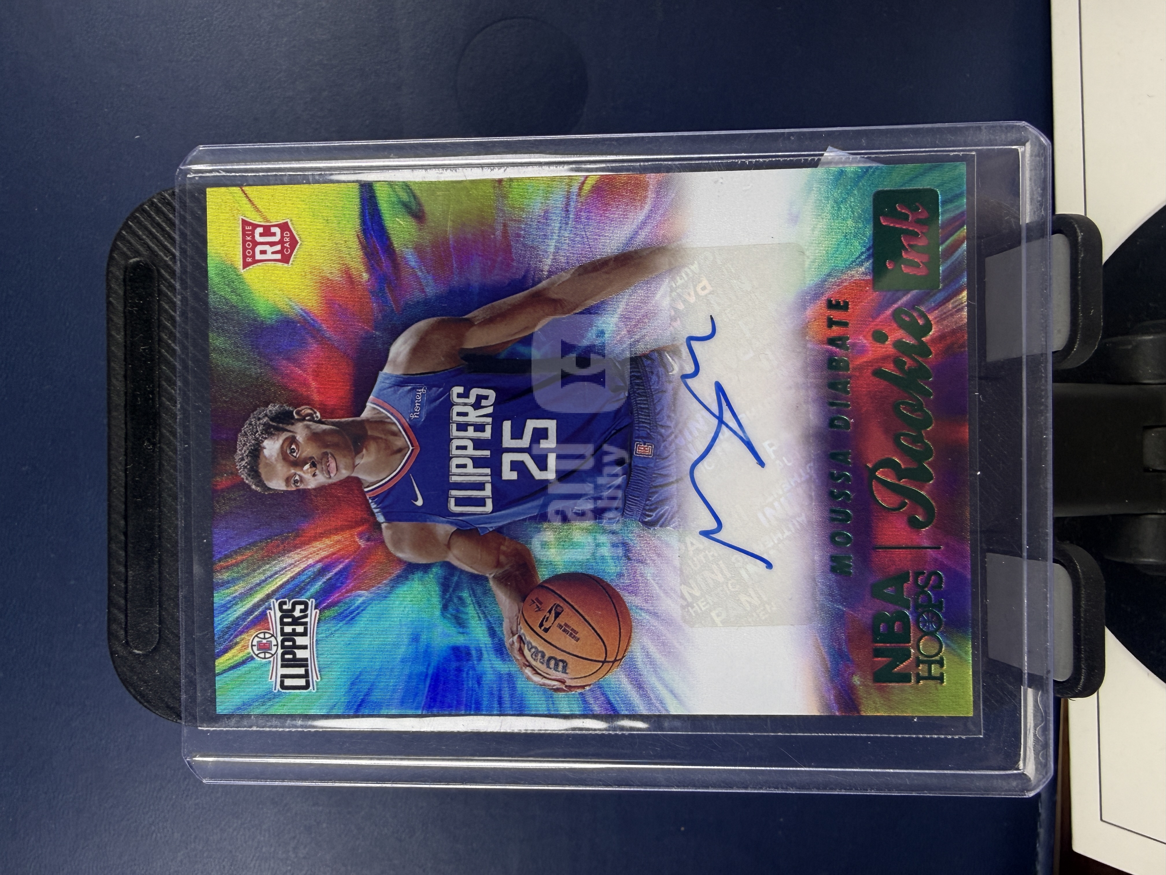 2022-23 Panini NBA Hoops 快船 穆萨·迪亚巴特 新秀 签字 (海绵)