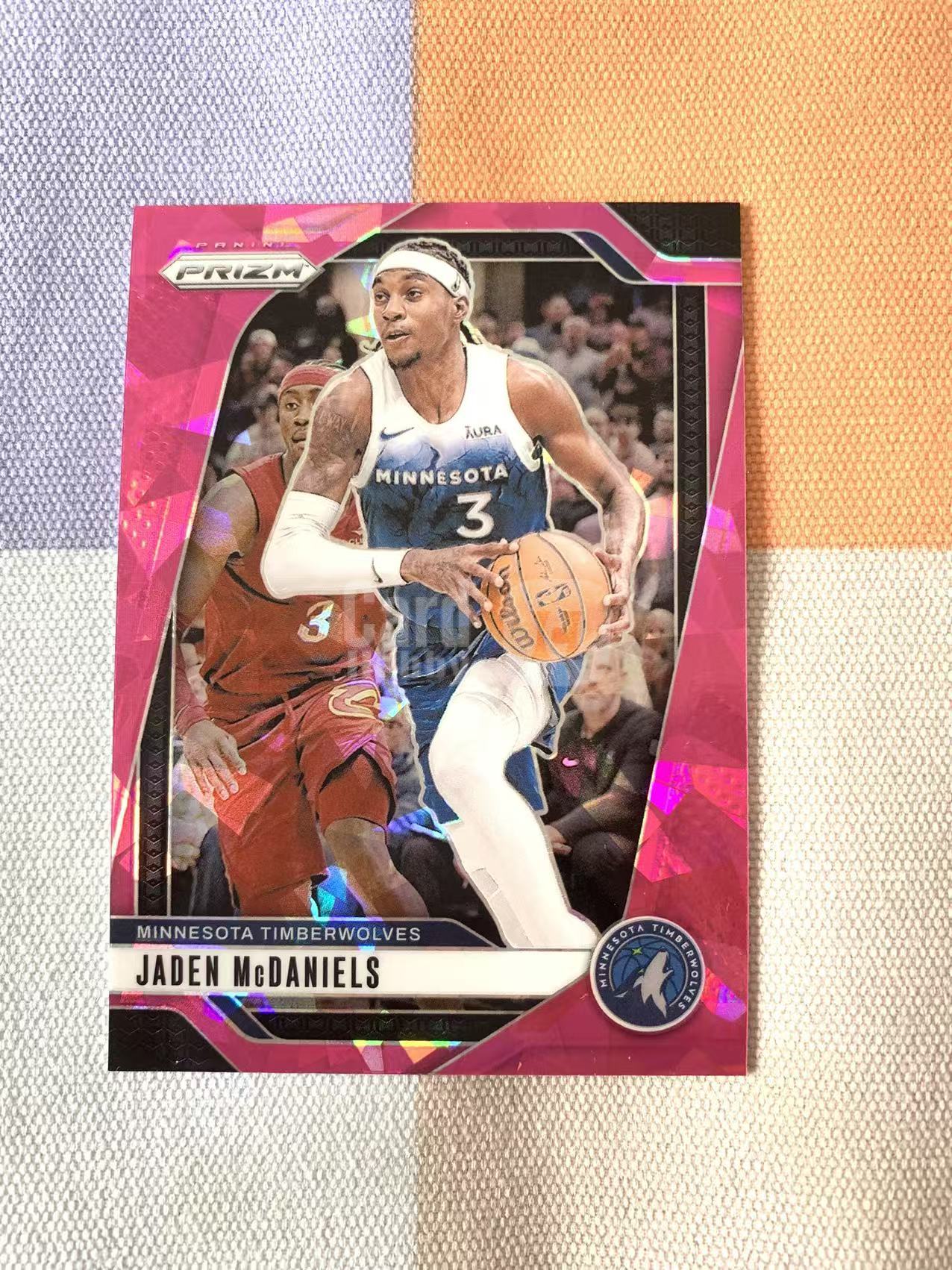 2024-25 Panini Prizm Jaden McDaniels 麦克丹尼尔斯 森林狼 PZ 粉碎冰 折射 收藏凑套 卡品如图 免费代拍 小虎