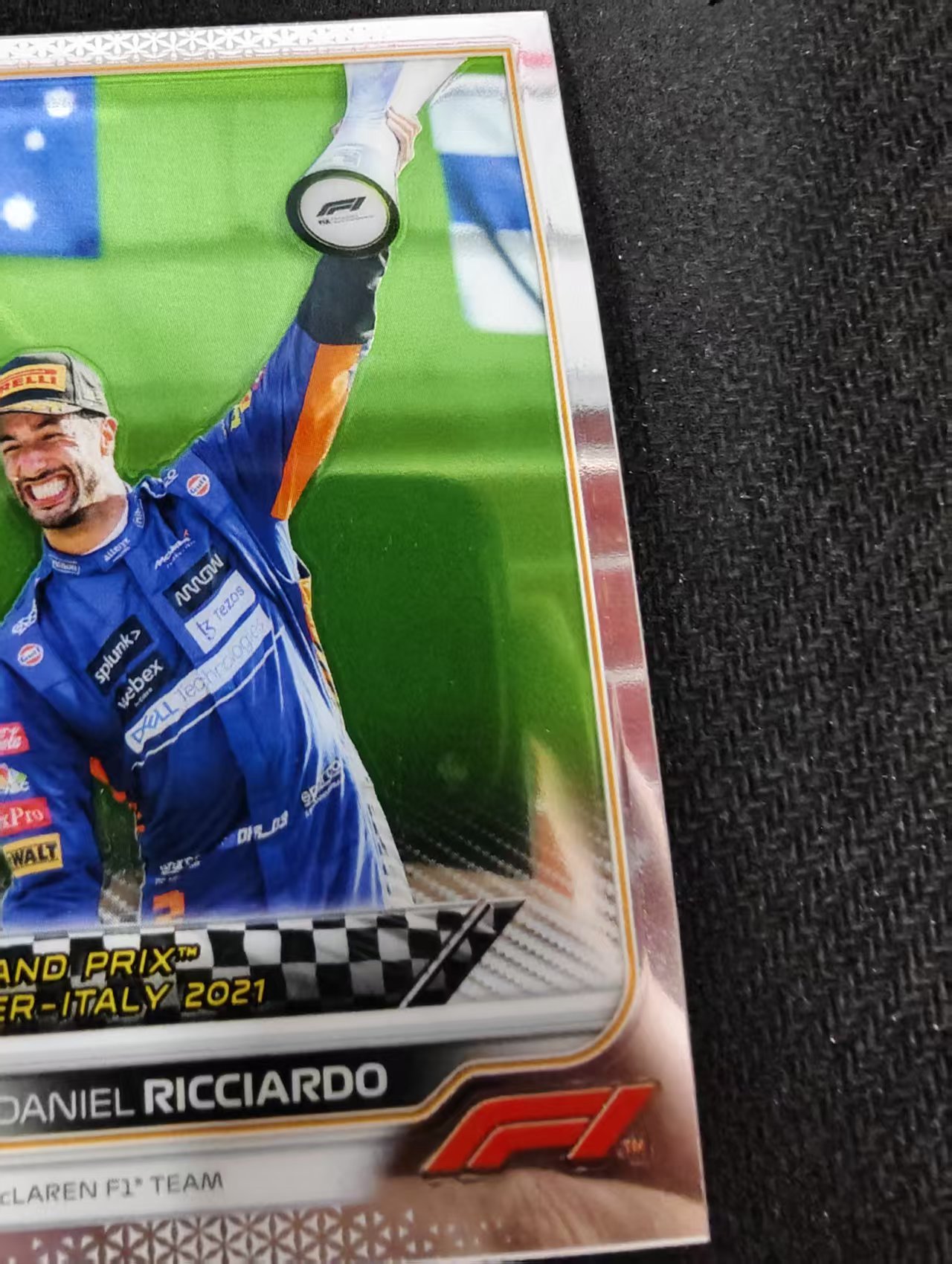 2022 Topps Chrome F1 Daniel Ricciardo 丹尼尔 里卡多 迈凯伦车队 划痕 边角瑕疵 #164