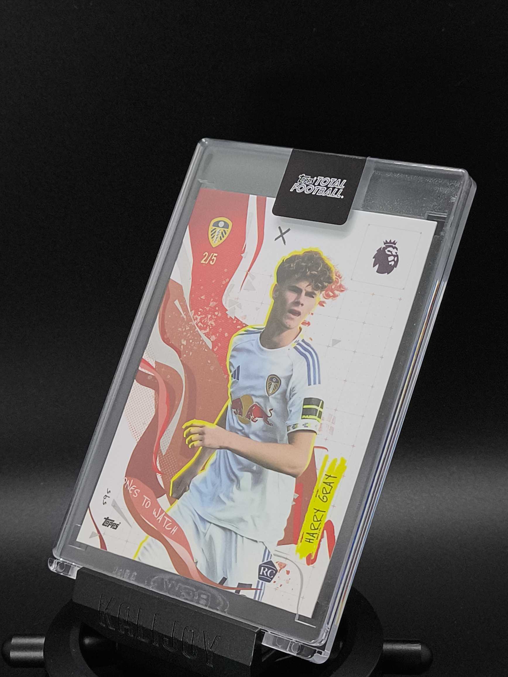 2025-26 Topps Total Football Harry Gray RC 哈里·格雷 利兹联 英格兰 2/5编 英超 新秀 TTF 原封砖