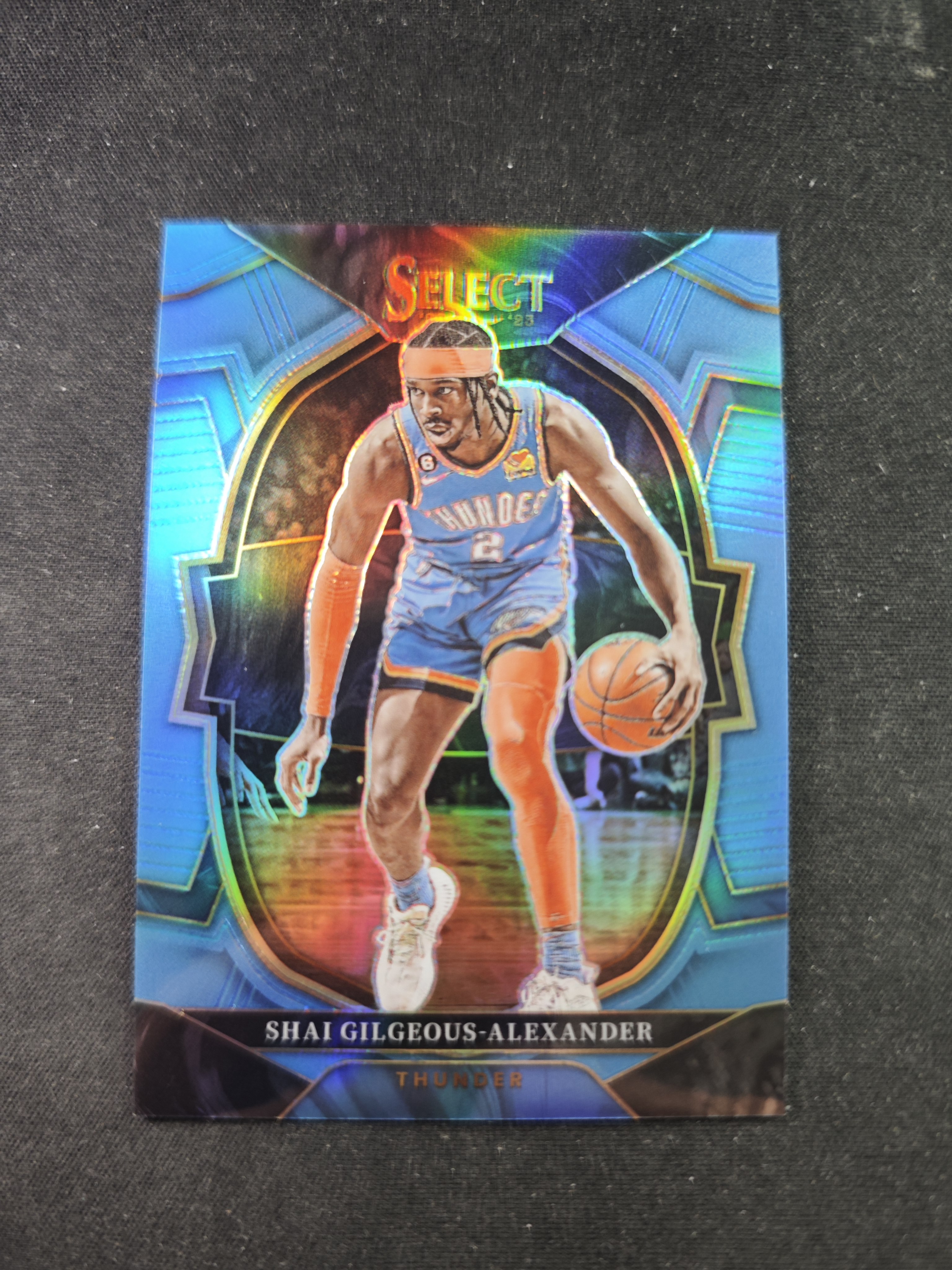 【蛤蟆特卖】谢伊 吉尔杰斯 亚历山大 2022-23 PANINI SELECT系列 湖蓝色折射 经典设计 限量299编 超级漂亮 稀有好卡 卡品如图 专收必备!