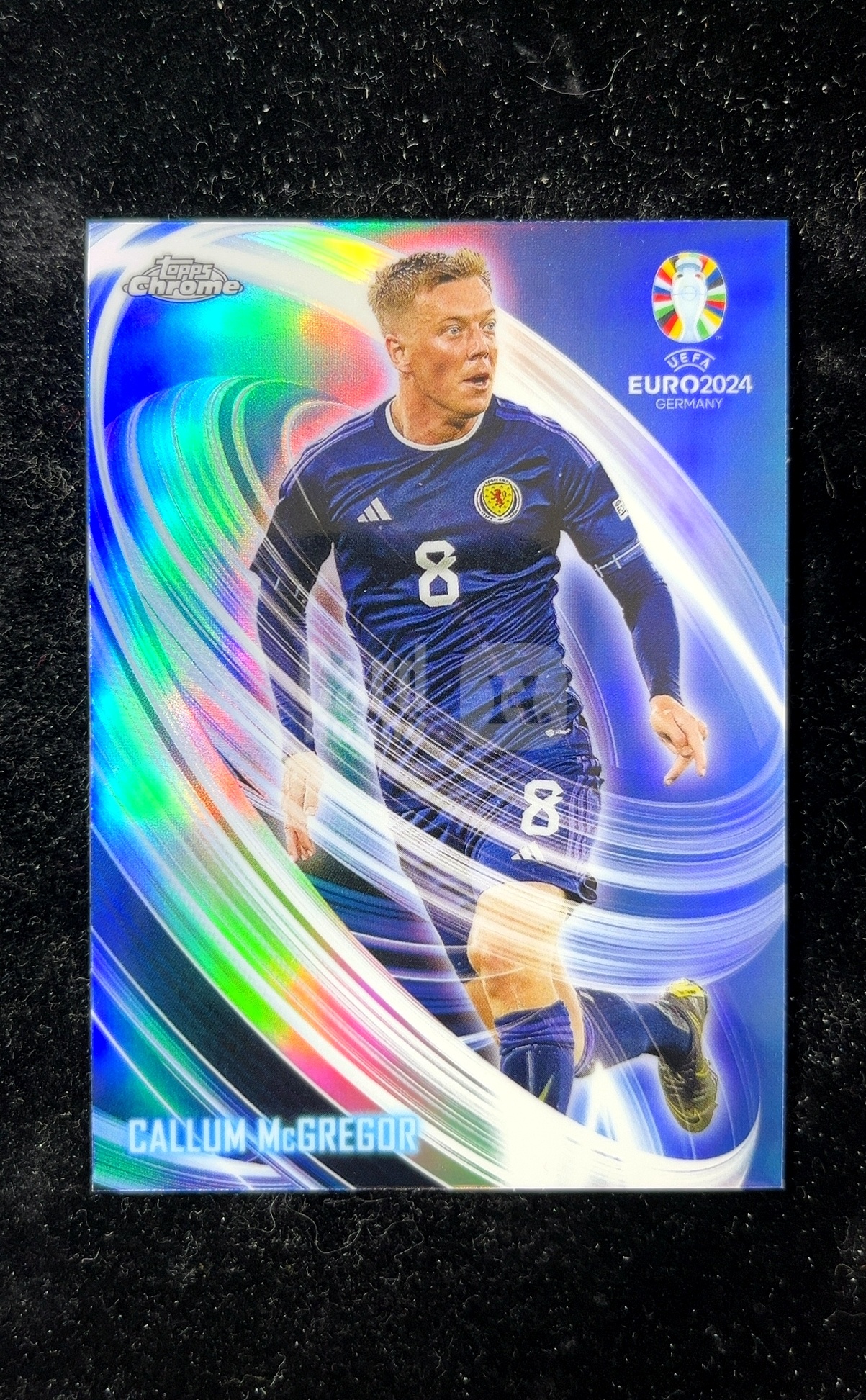 【小白1%代卖】2024 Topps Chrome UEFA EURO CALLUM McGRIGOR 卡勒姆·麦格雷戈 银折 折射 极具价值 收藏必备 SCOTLAND 0606