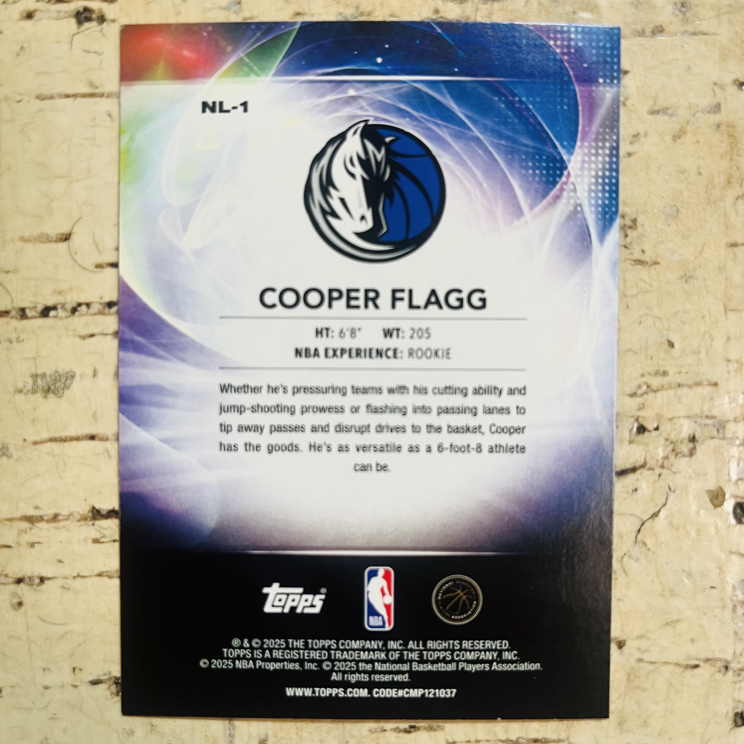 2025-26 Topps Flagship Cooper Flagg RC 新秀 独行侠 美国之子 库珀 弗拉格 正银折 银折射 holo折 no limit 无极限 特卡【小卡迷拍卖】