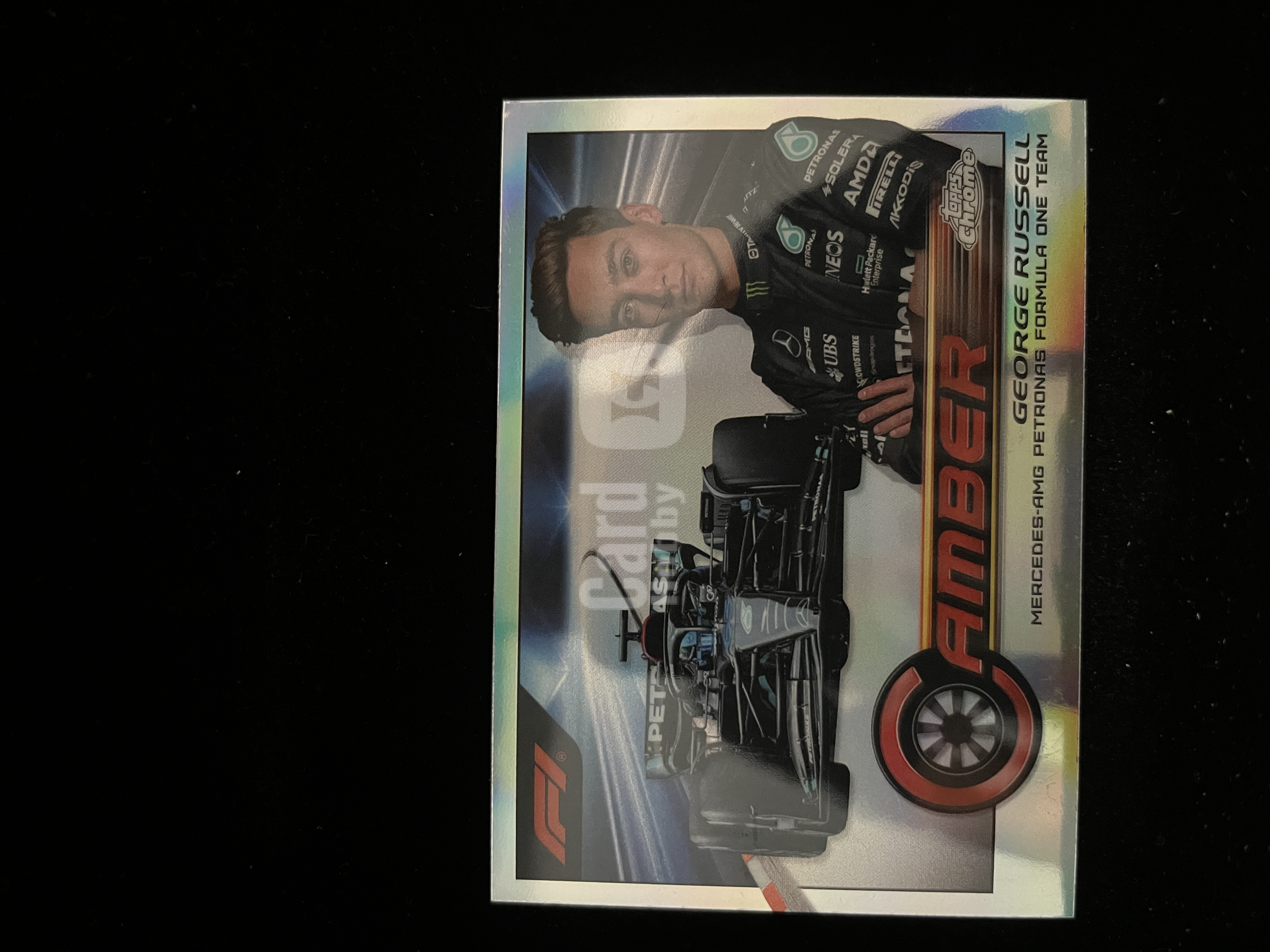 免费代拍 2023 Topps Chrome Formula 1 拉塞尔 George Russell 折射 卡品如图#A259