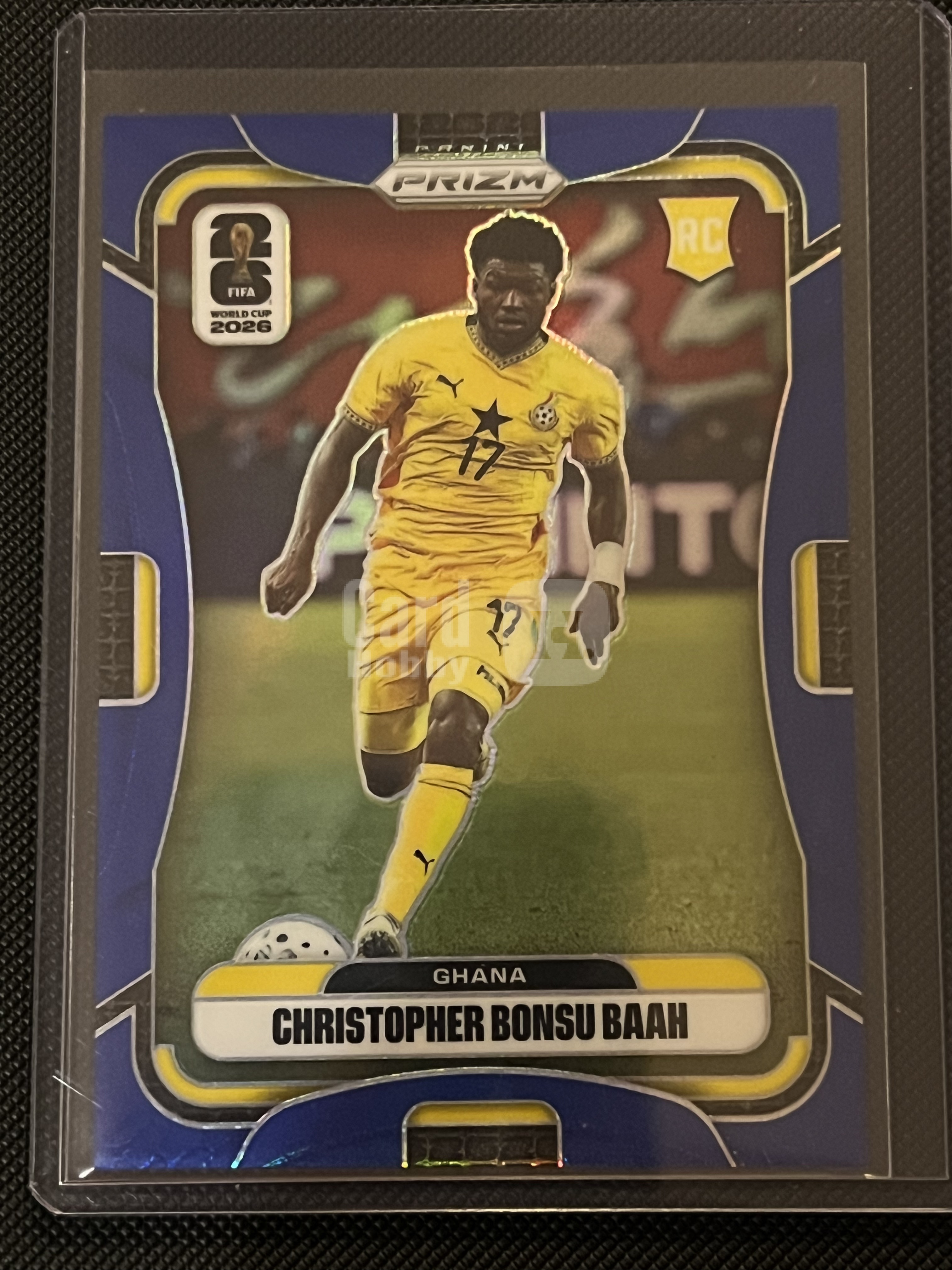 2026 Panini Prizm World Cup Christopher Bonsu Baah #231 加纳 克里斯托弗·邦苏·巴阿 40编 蓝平行 折射卡!!2026年世界杯 加纳球员!!