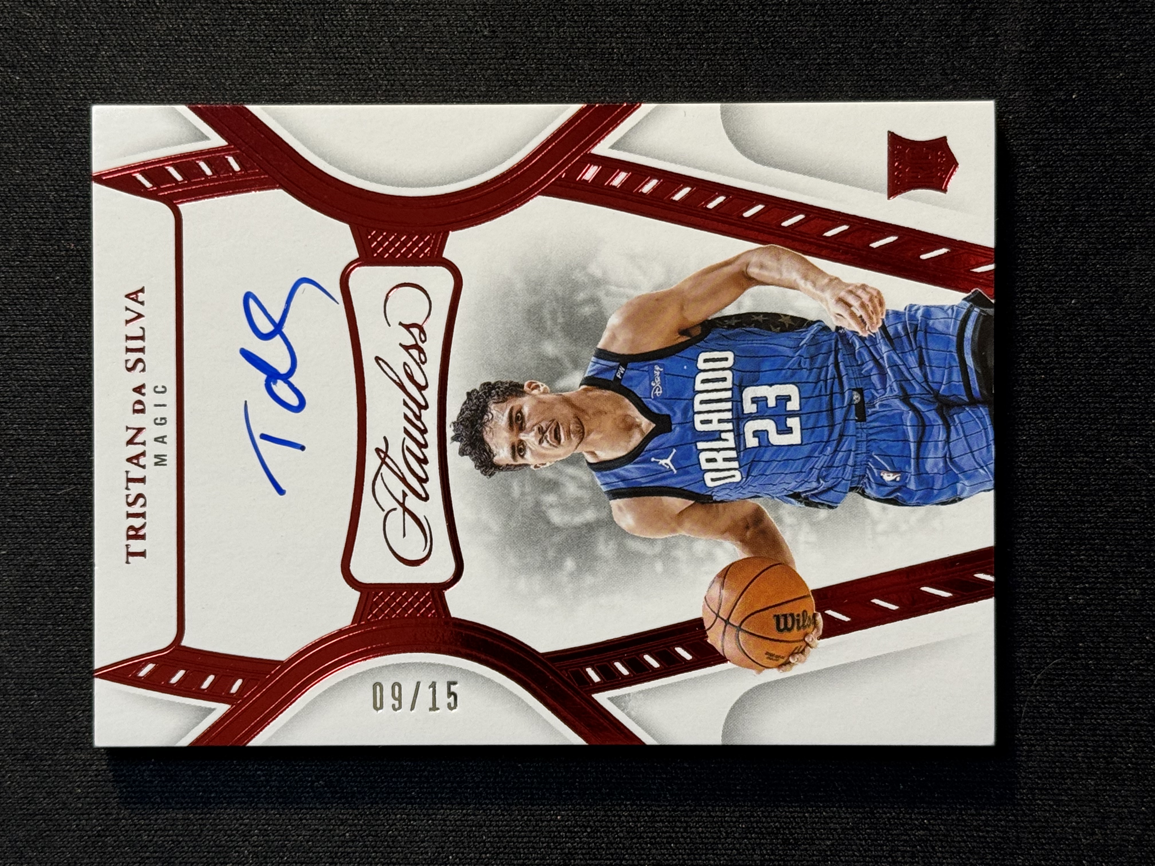 2024-25 Panini Flawless Tristan da Silva RC 特里斯坦 达 席尔瓦 新秀 签字 /15编 -#4LLCC车队