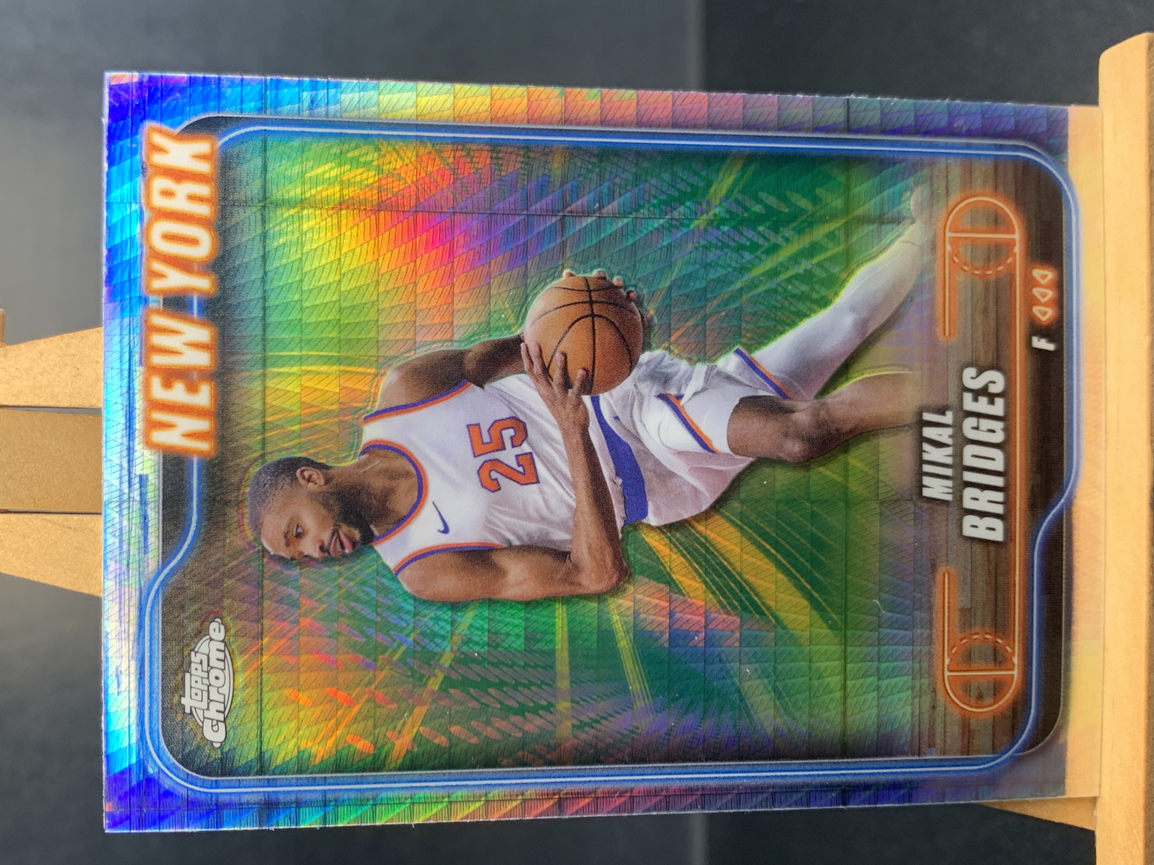 (S8) 2025 TOPPS 折射 米卡尔 布里奇斯 近期大热球星 收藏必备 卡品如图 ! ! !