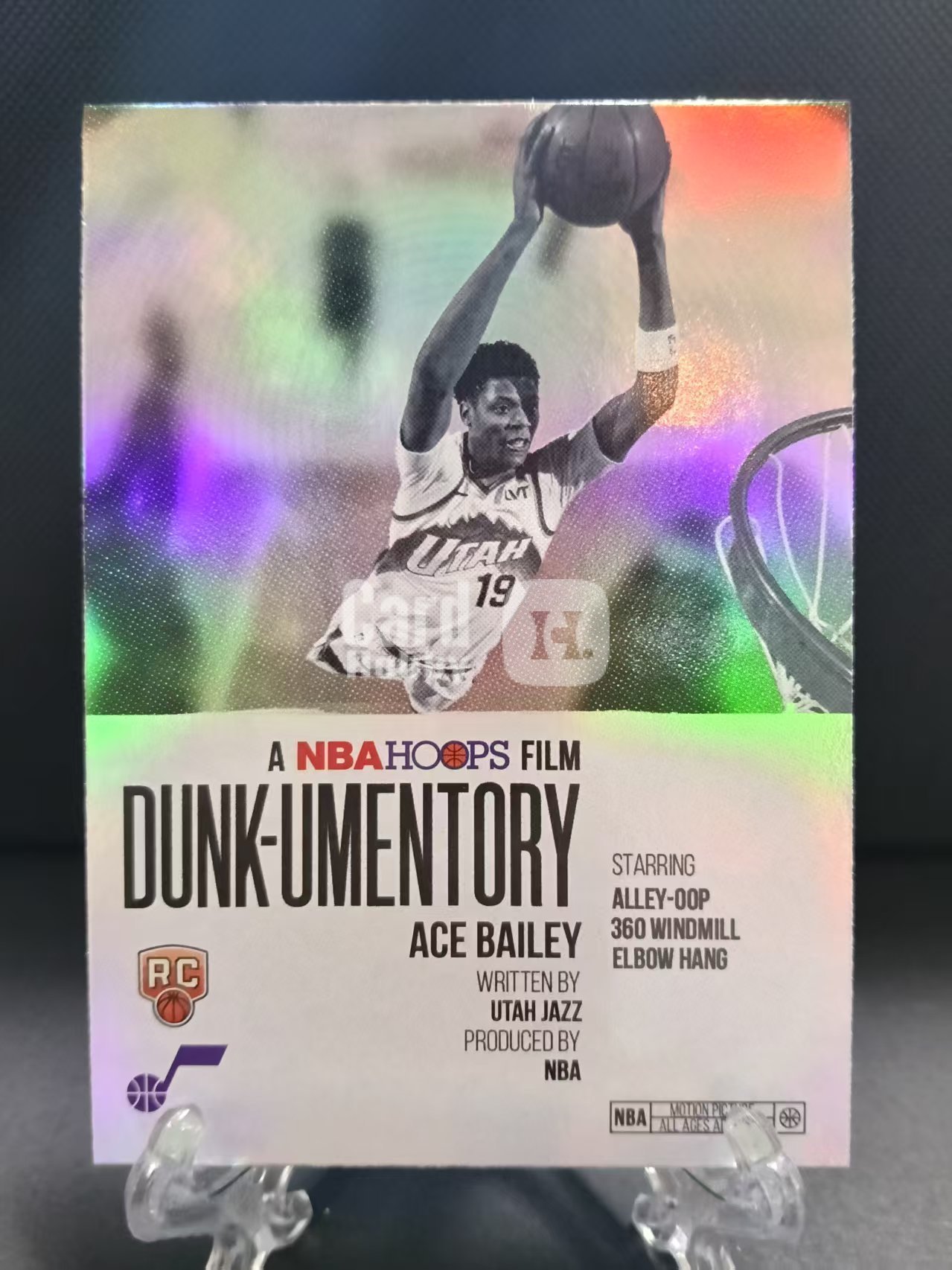 2026 Topps Hoops Ace Bailey 新秀年 选秀年 爵士 RC  艾斯・贝利 扣篮纪实 银折特卡 卡品如图