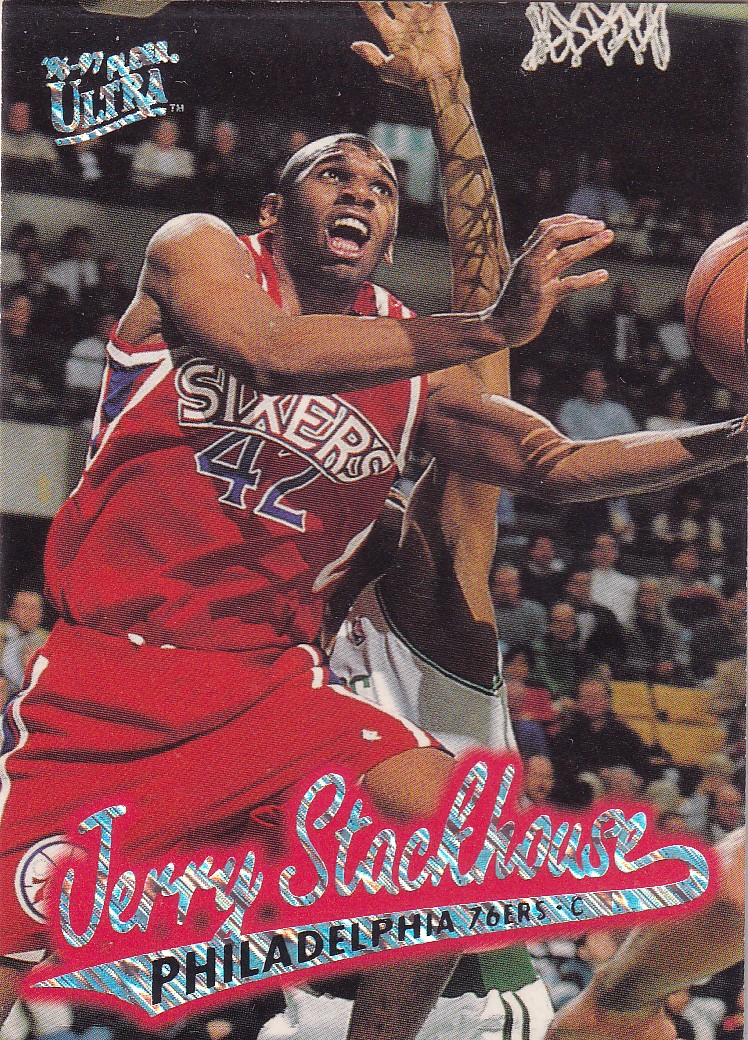 【thebighit】不累计TTB.96-97 Fleer Ultra 斯塔克豪斯 白金 大比例 特卡 老特 经典老卡