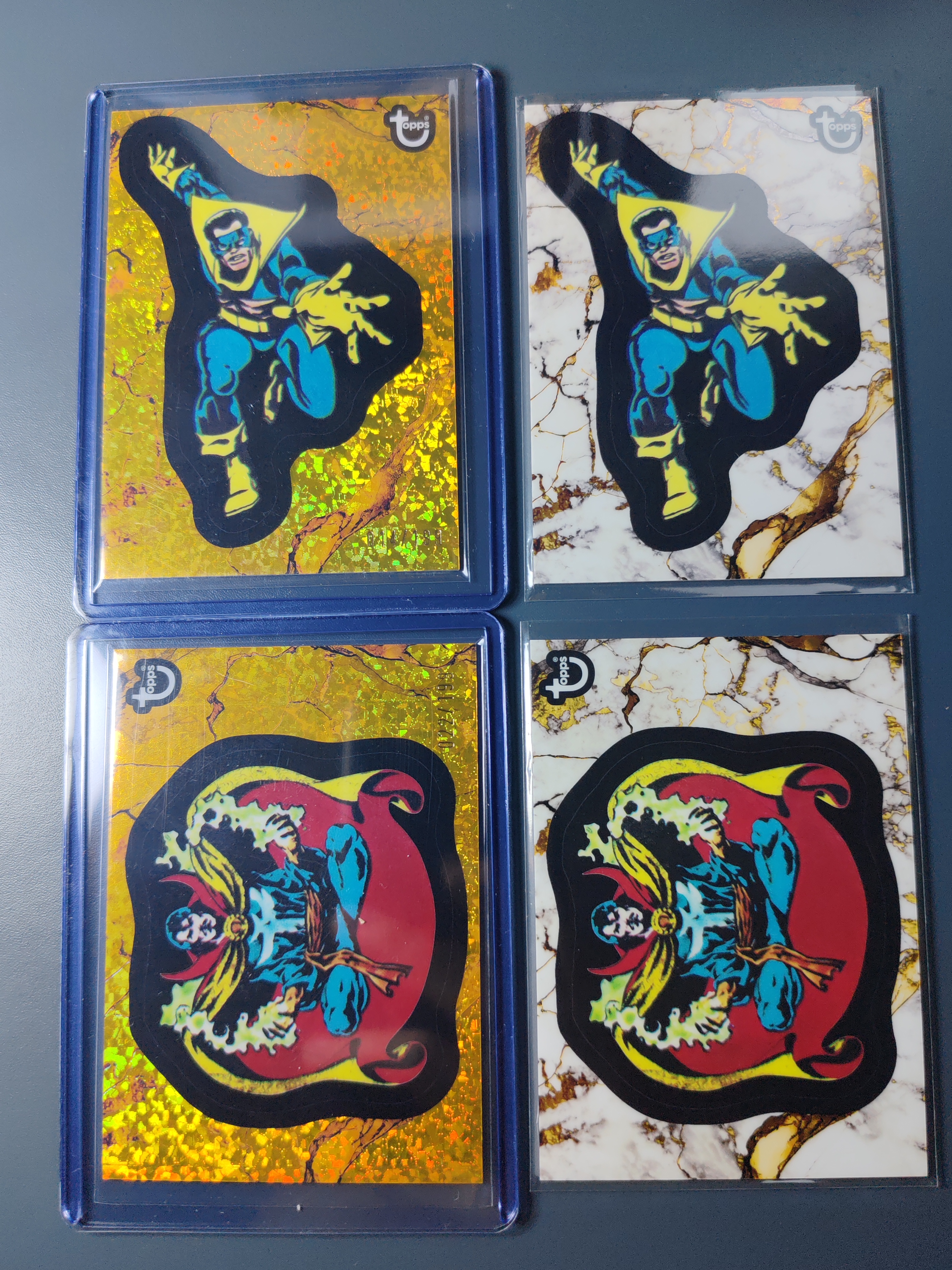 2025 Topps Marvel (MCU) DOCTOR STRANGE 漫威莫奇异博士、Goliath黄金年代125编、Base4张合拍!【9527】