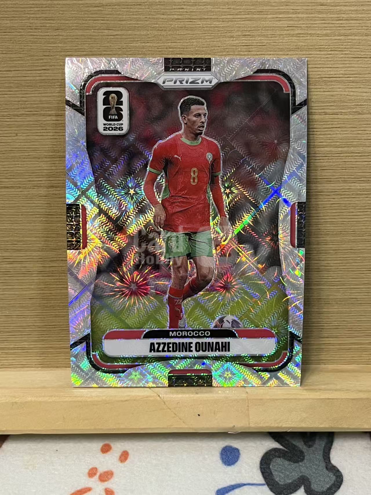 2026 Panini World Cup Prizm Azzedine Ounahi 奥纳希 摩洛哥 银折 世界杯 实卡精美 卡品如图 LA-1