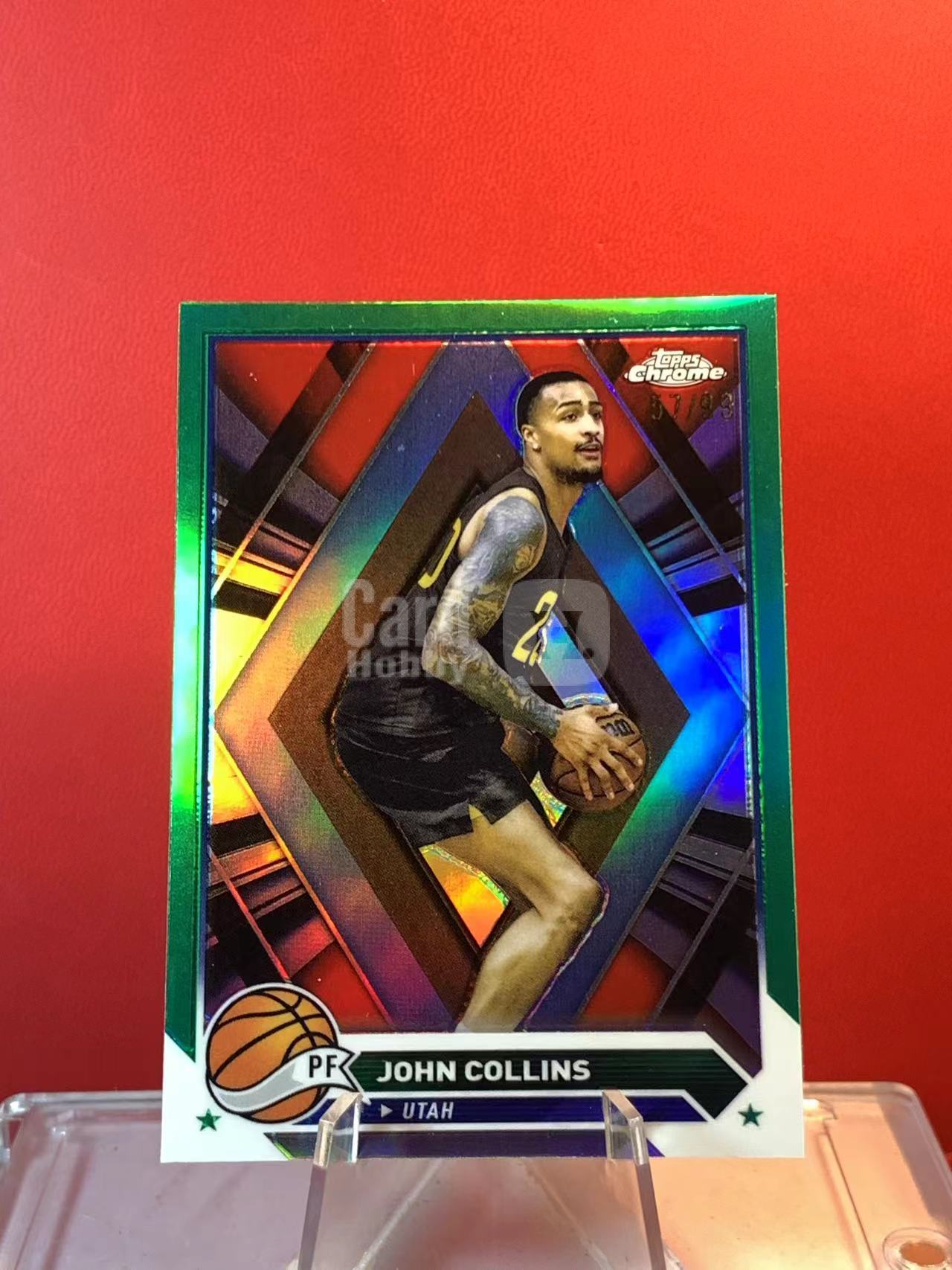 (詹叔代拍) 2024 Topps Chrome John Collins 约翰 科林斯 57/99编 顺丰寄付 泰山
