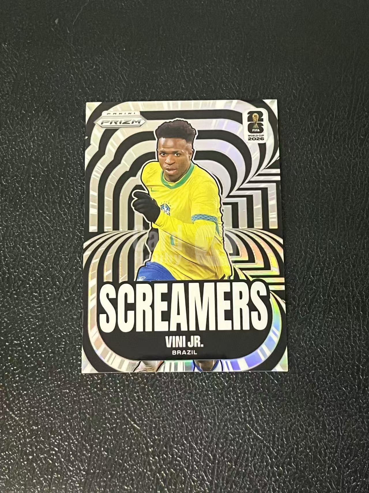 2026 Panini World Cup Prizm Vinicius Junior 维尼修斯 皇马 特卡 巴西 世界杯 银折 实卡精美 卡品如图 LA-5