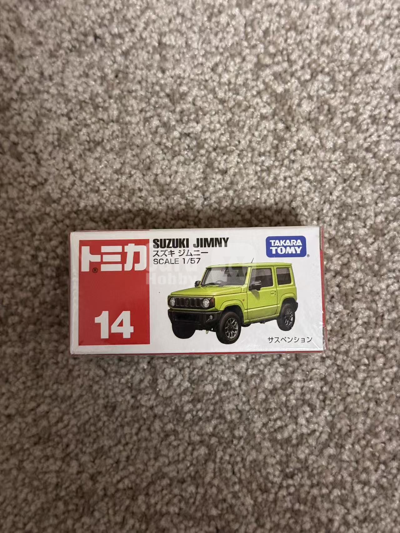 Tomica 多美卡合金车 模玩 #14 铃木吉姆尼(Suzuki Jimny)原包装未拆