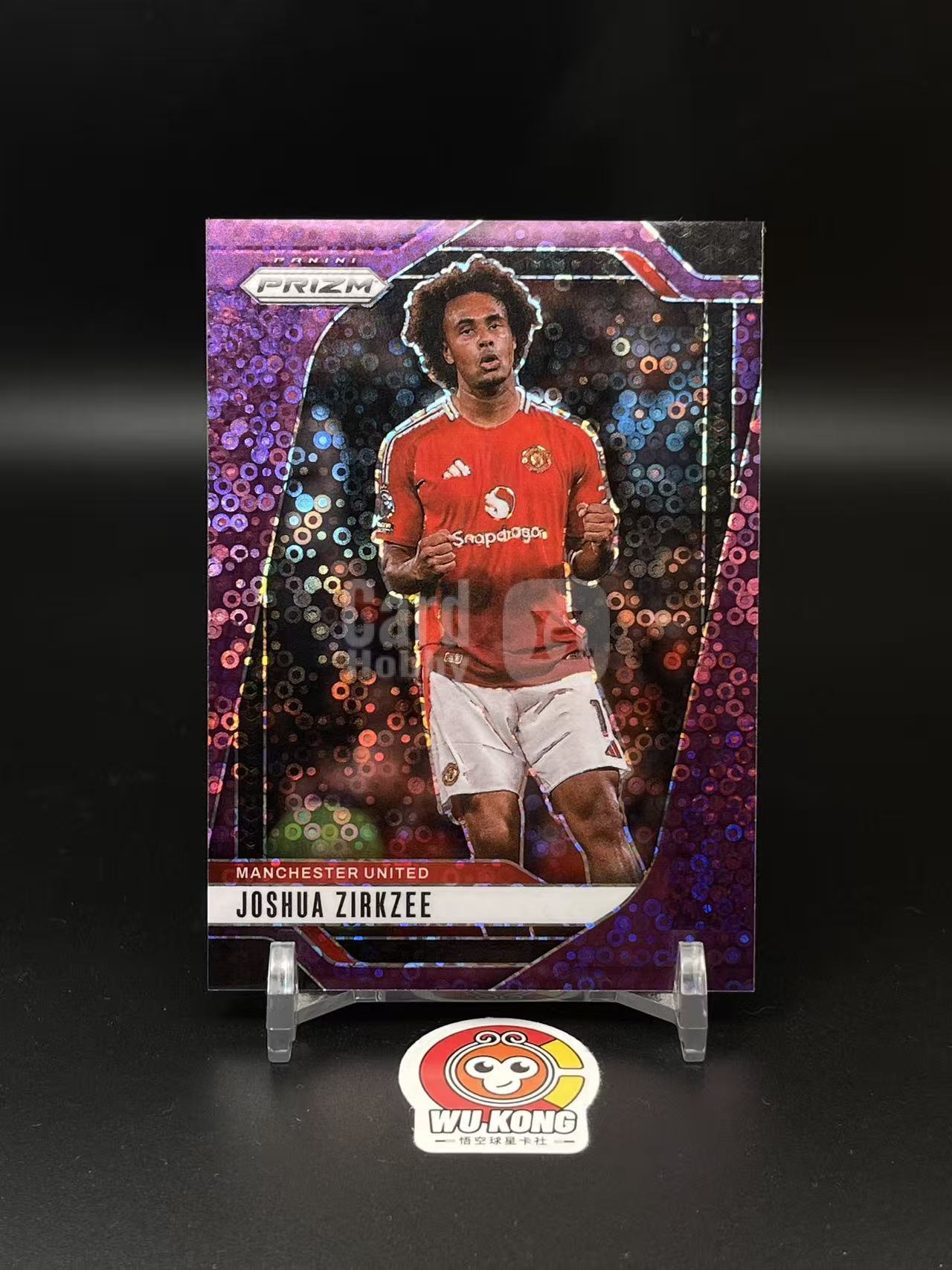2024-25 Panini Prizm Joshua Zirkzee 英超PZ 齐尔克泽 /25编 低编 圈圈折 曼联 前锋 实卡精美 值得收藏 投资必备【悟空拍卖】wd