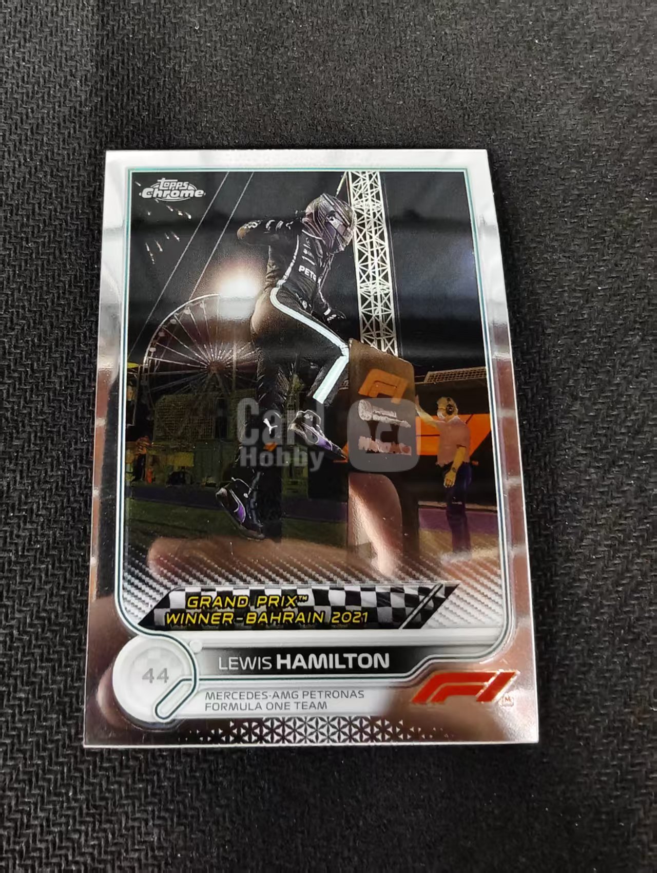 2022 Topps Chrome F1 Lewis Hamilton 刘易斯 汉密尔顿 AMG梅赛德斯奔驰 划痕 边角瑕疵 #151