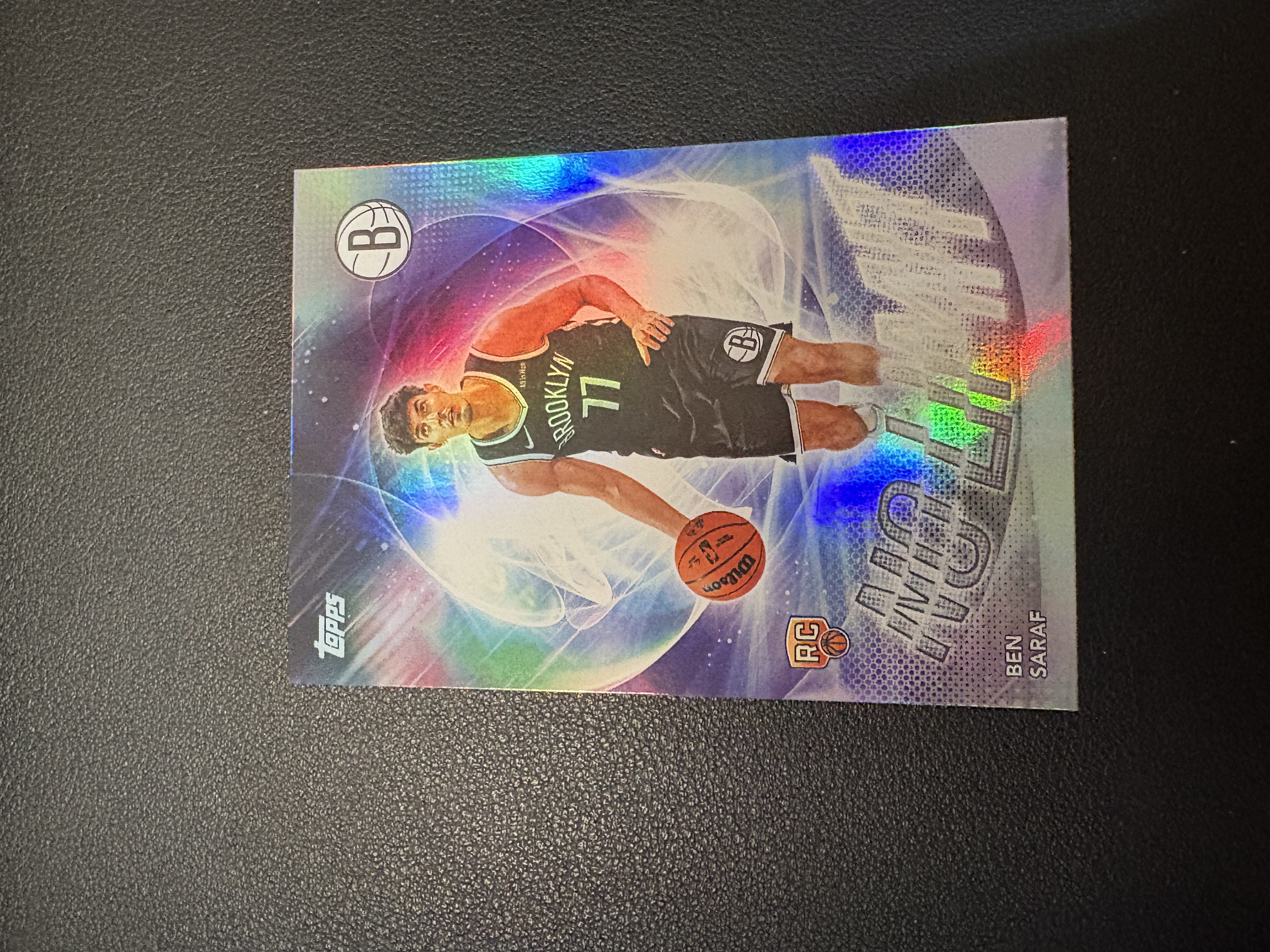 2025 Topps flagship Ben Saraf RC 本 萨拉夫 新秀 no limit 特卡 亮面 折射 专收必备 卡品如图 N2