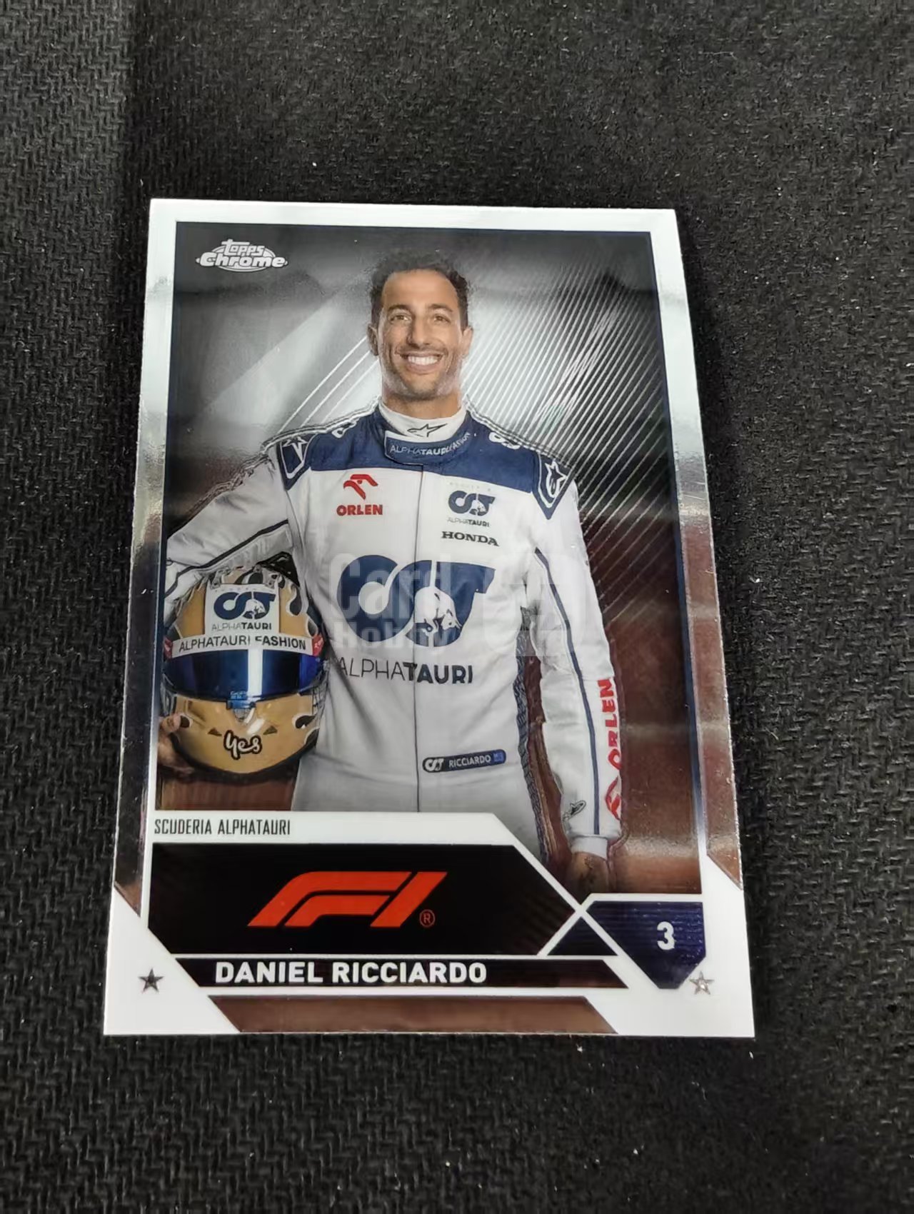 2023 Topps Chrome Daniel Ricciardo 丹尼尔 里卡多 F1 划痕 边角瑕疵 #69