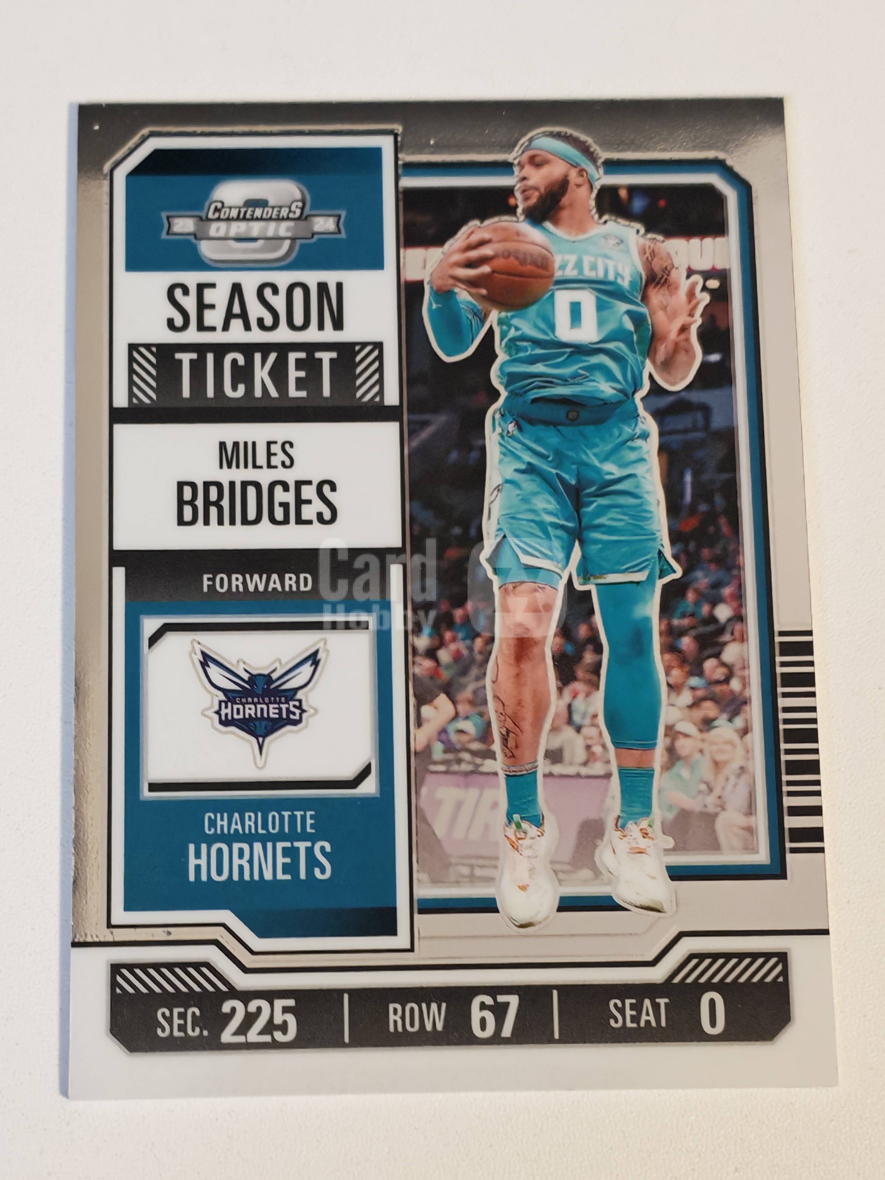 2023-24 Panini Contenders Optic Miles Bridges 球票 迈尔斯 布里奇斯 base