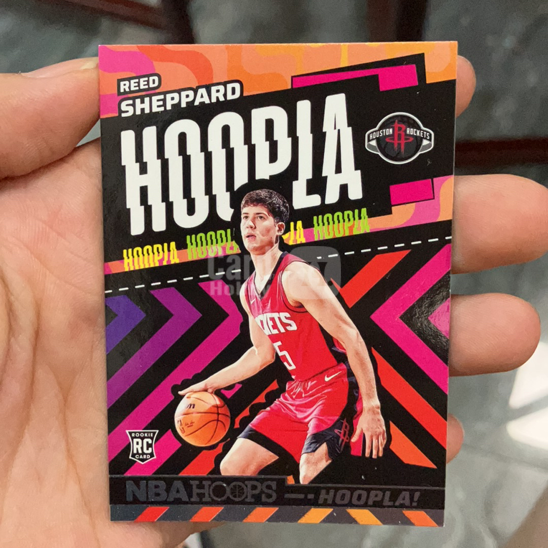 2024-25 Panini NBA Hoops Reed Sheppard RC 可合并存卡 新秀 特卡 谢泼德 火箭好看 卡品如图 有大量折射